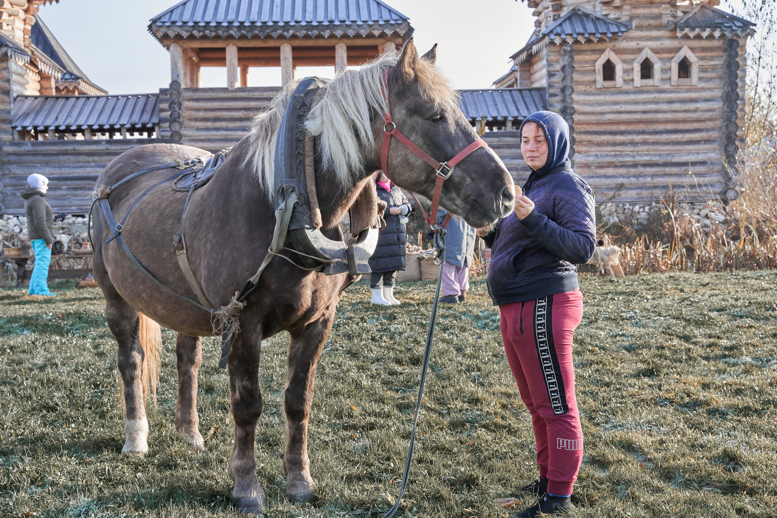 Бекстейдж съемки сериала. Krasnopoliophoto