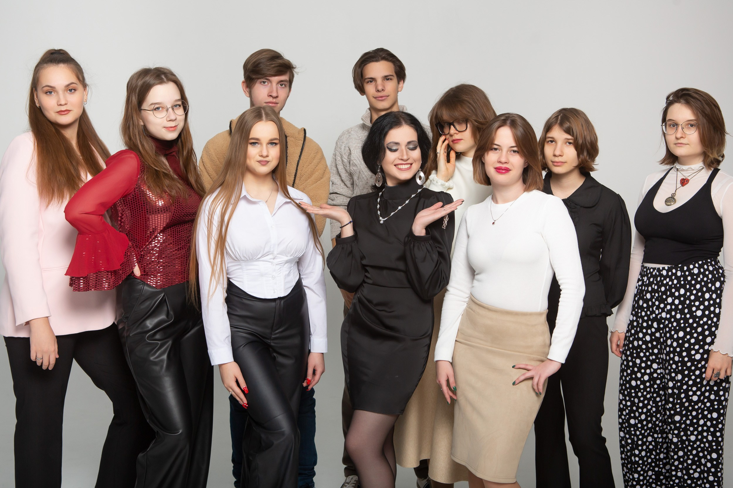 Студия Гимназия 12 11 А 2023 г. Свадебный и портретный Фотограф в Липецке Дмитрий Котюков