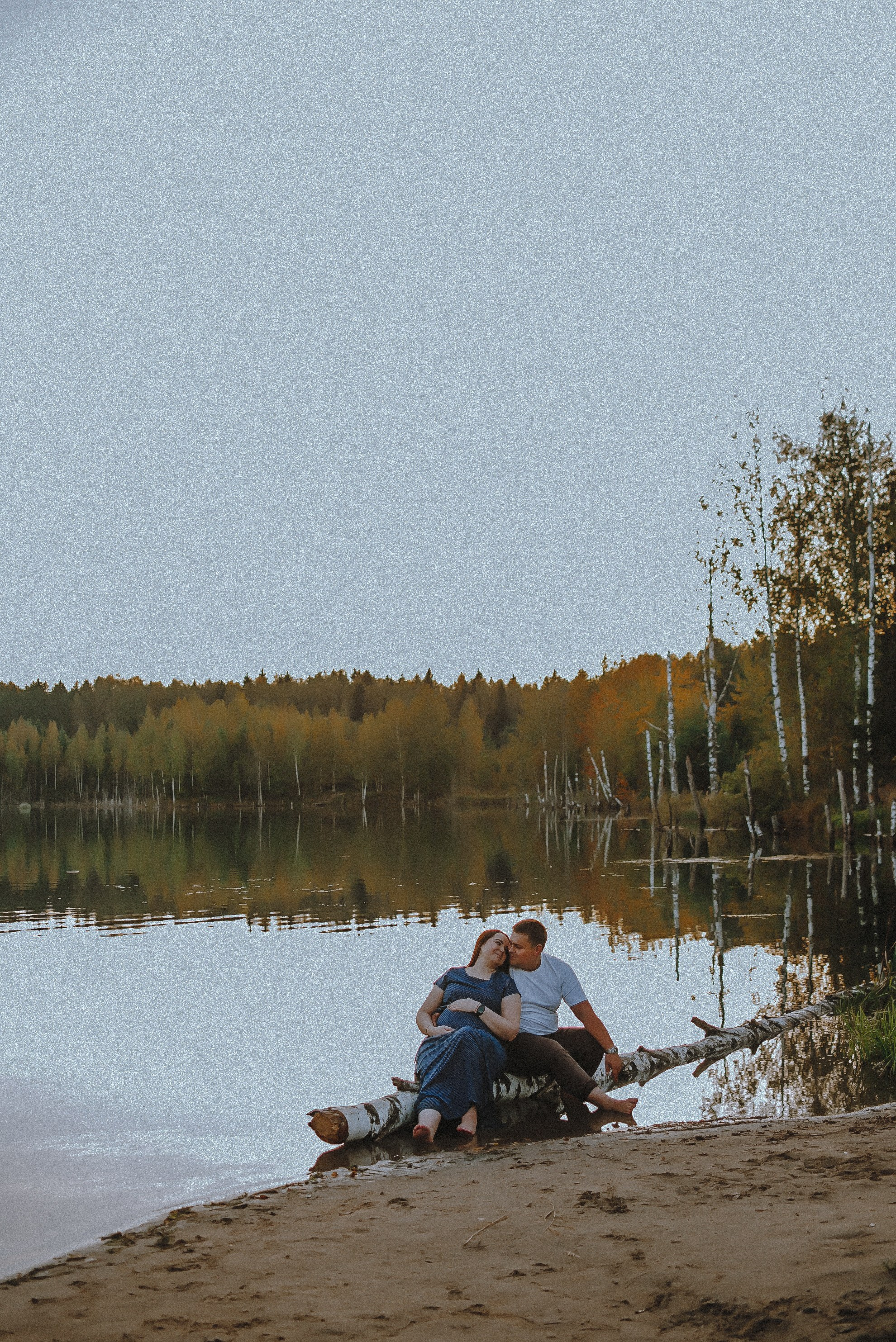 Озеро в лесу. Свадебный и семейный фотограф в Москве Сажина Кристина КиМ. Свадебный оператор в Москве Сажин Максим