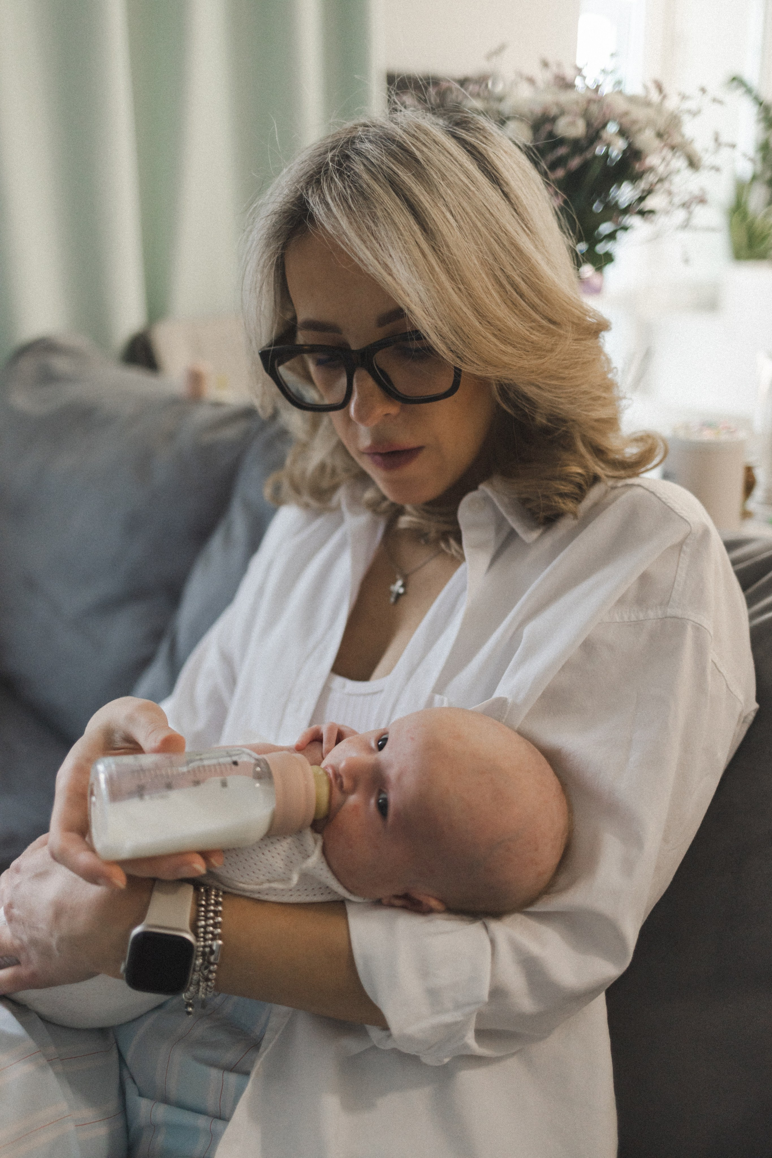 Самый первый месяц жизни. Семейный фотограф в Москве