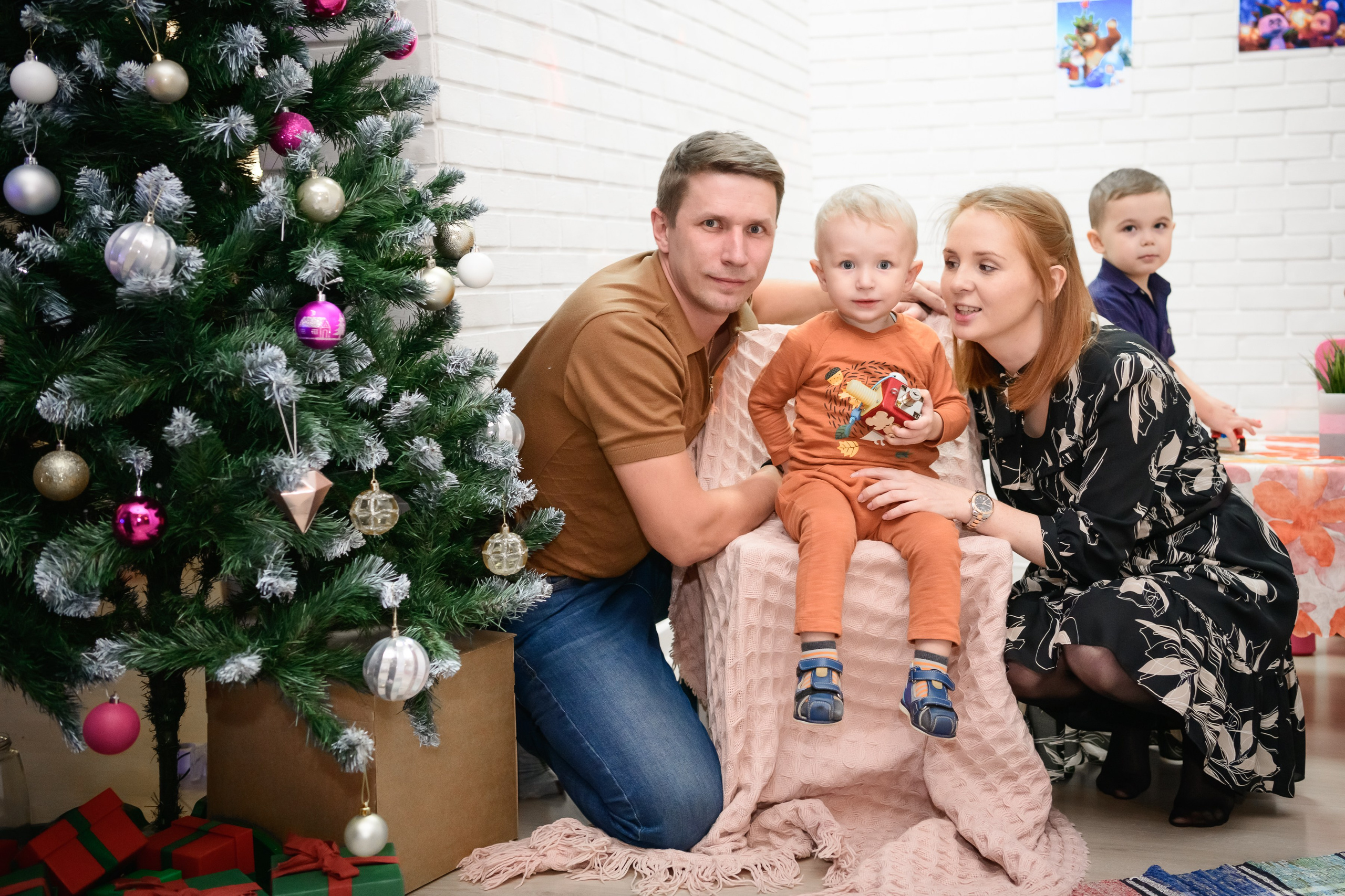 Новогодняя детская съемка. Фомина Елена Свадебный и семейный фотограф