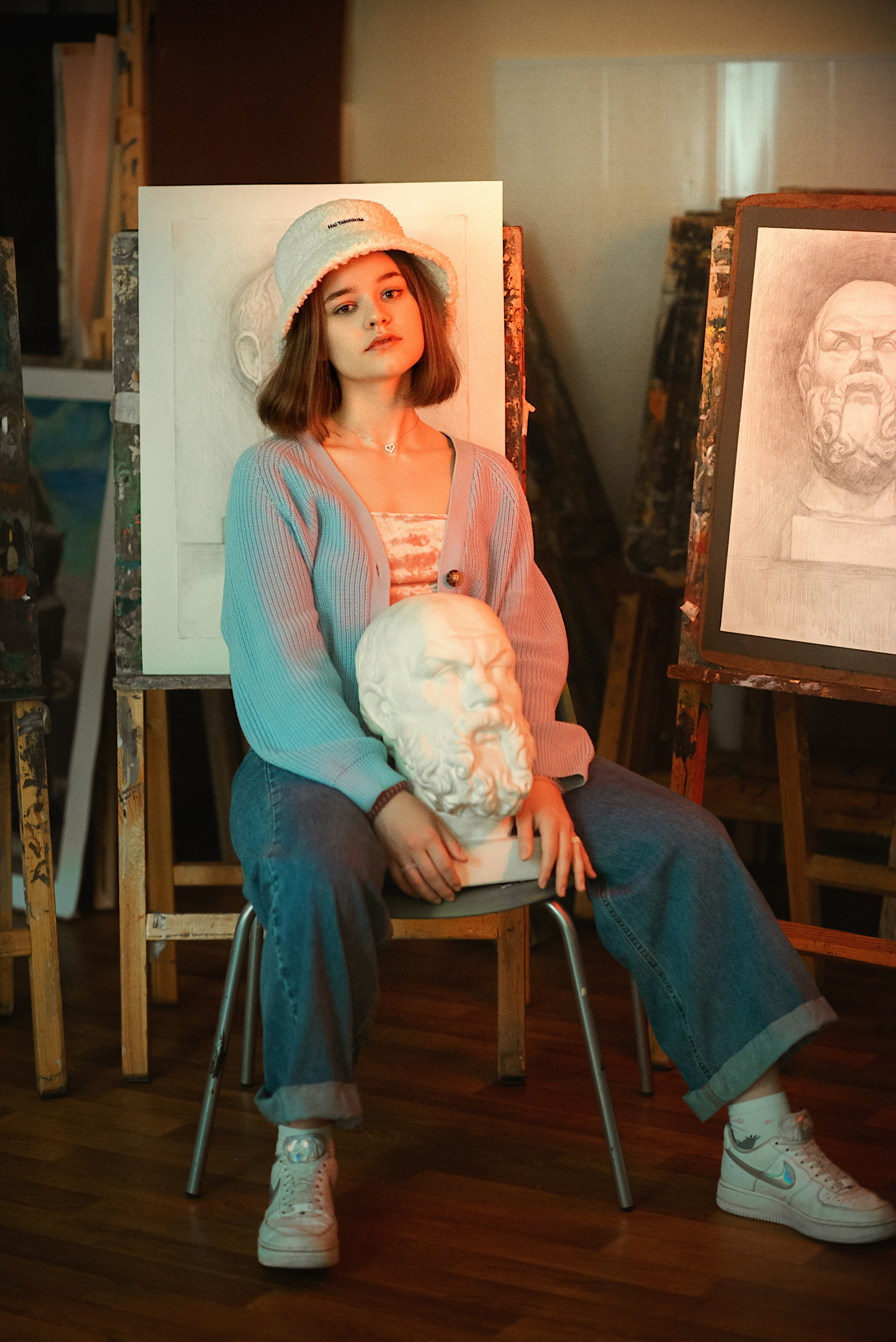 Портреты в школе. Фотографии с душой. Фотограф Елена Паркер