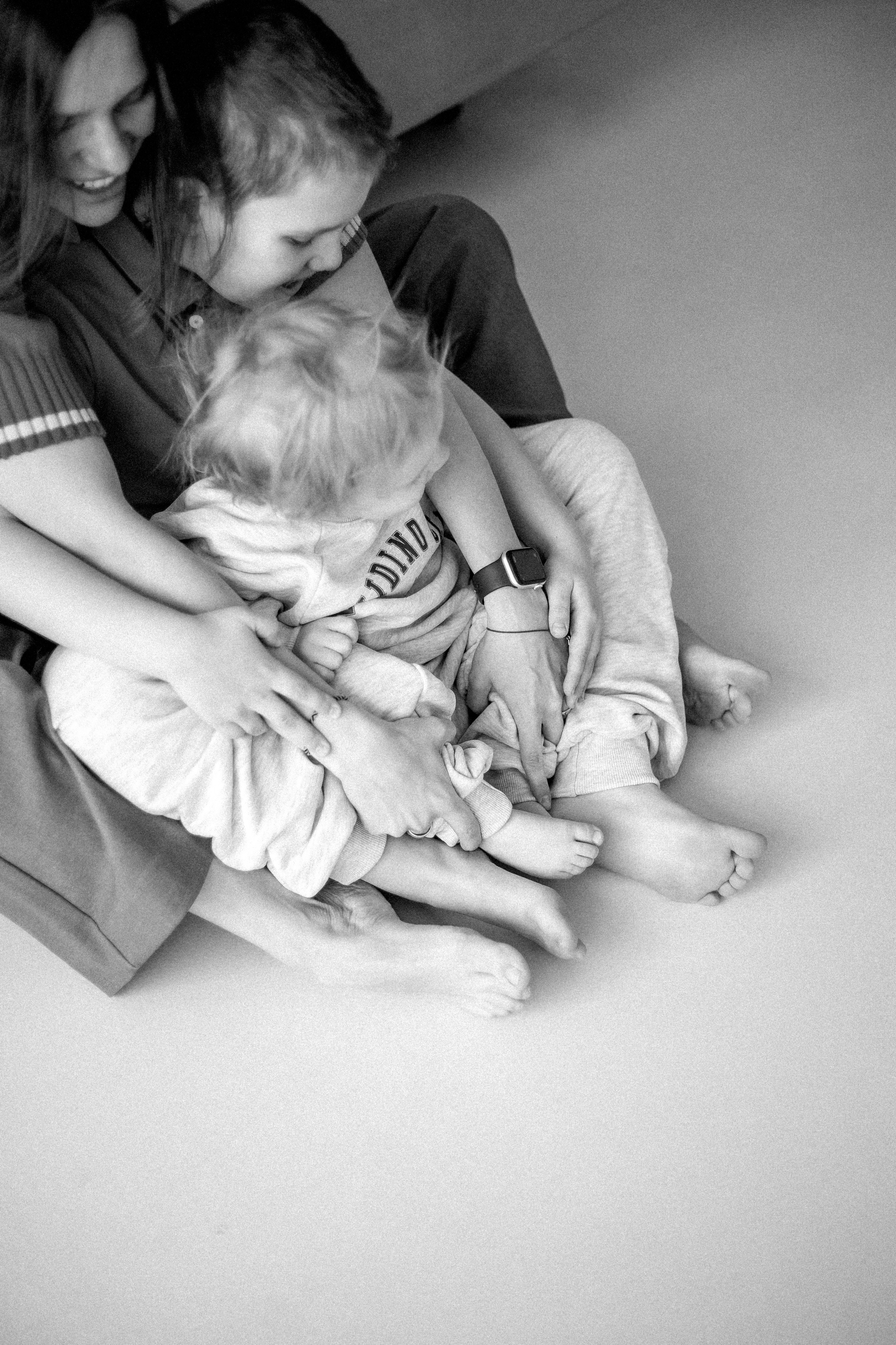 Даша и сыновья. Фотограф в Москве Базанова Дарья