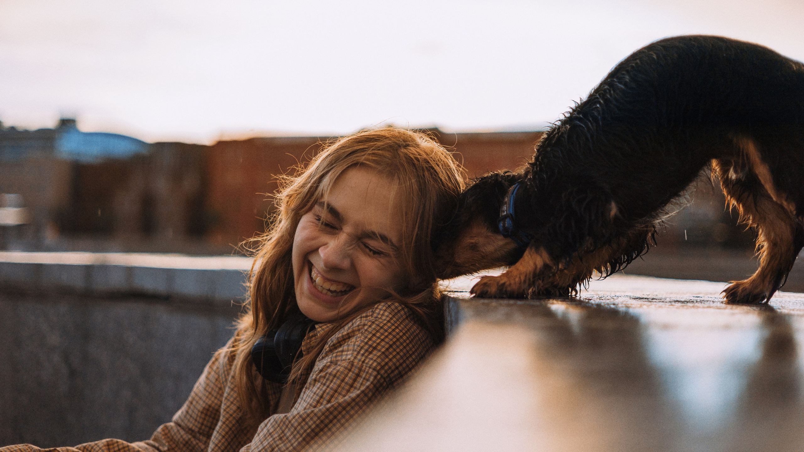 Аня и Ривер. Фотограф-анималист Богданова Полина