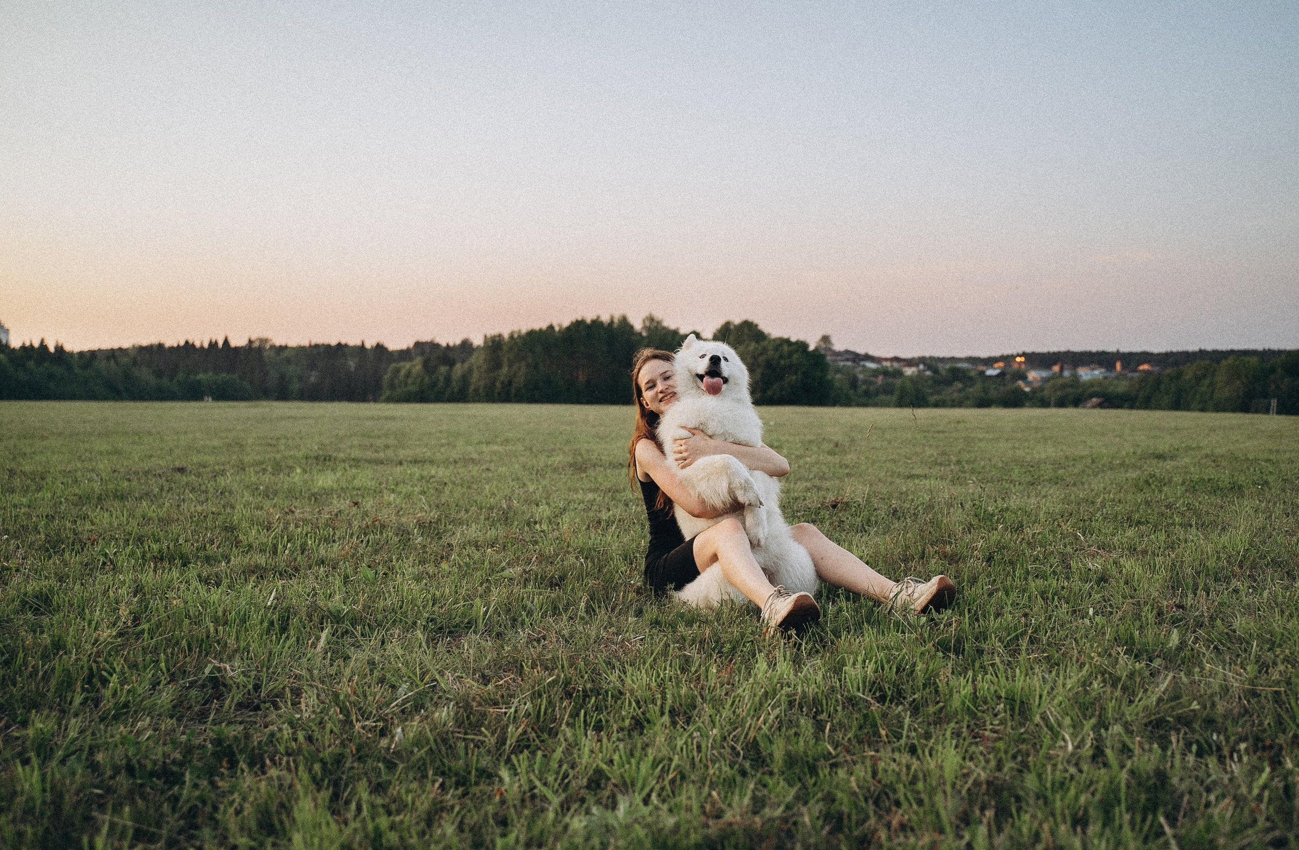 Алёна и Челси. Фотограф-анималист Богданова Полина