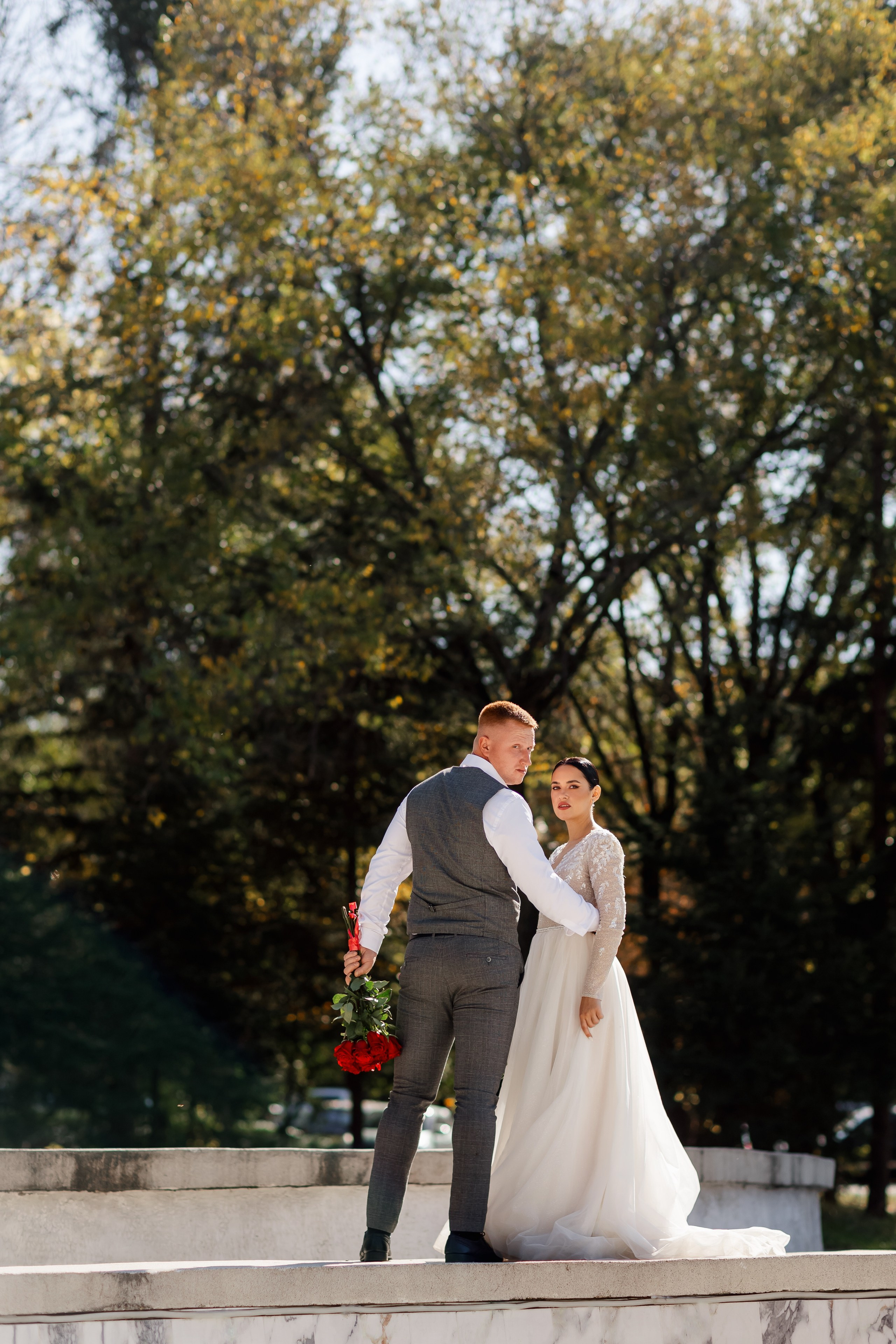 Степан и Алина. Красивая осенняя прогулка. Свадебный фотограф в Хабаровске
