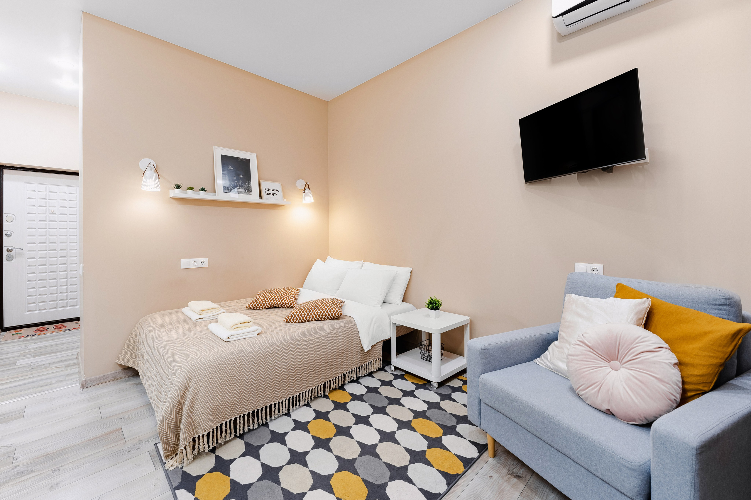 Апартаменты на Эстонской. Отельный интерьерный фотограф Сочи