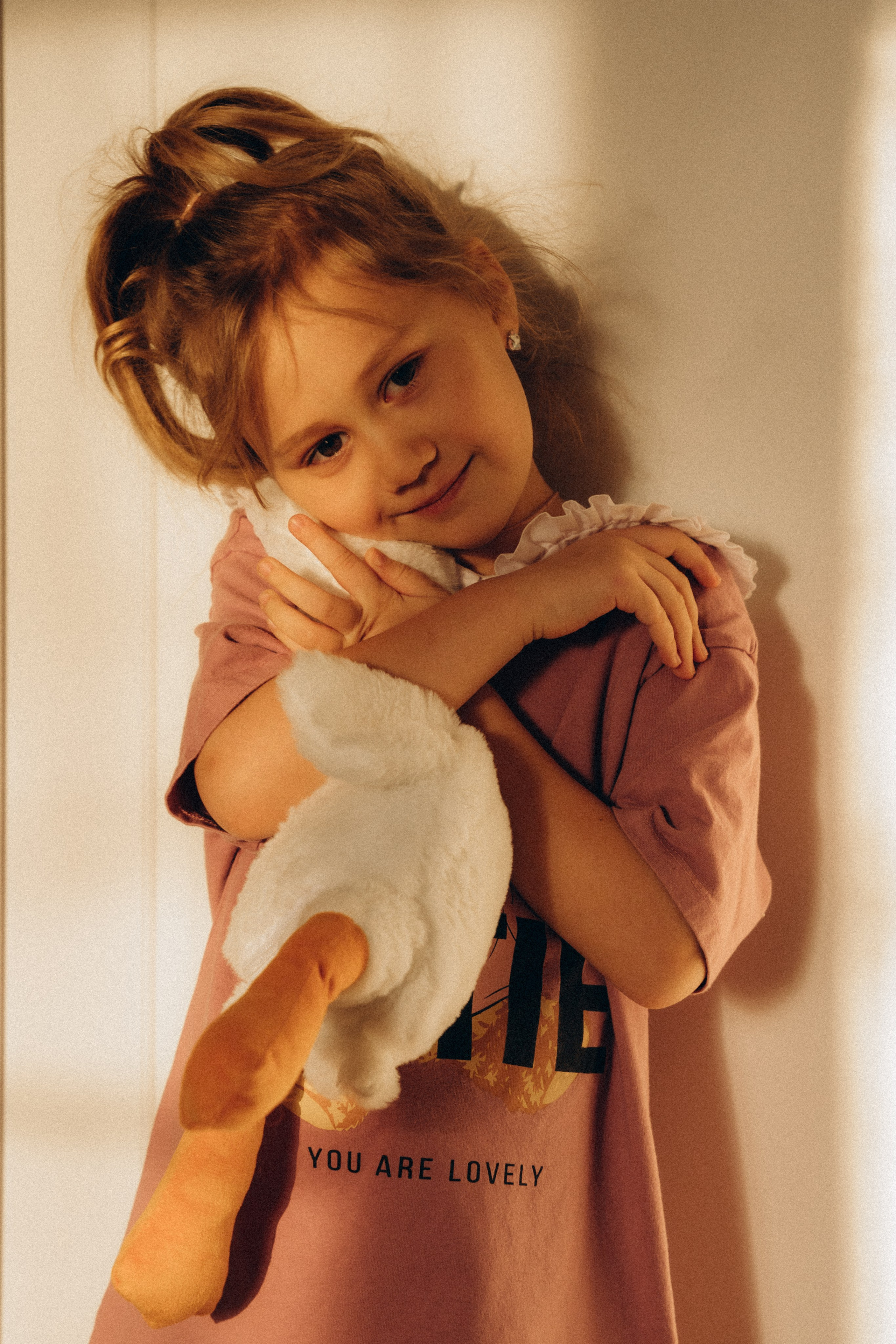 Маша с дочкой Машей (домашняя съемка). Аплас Анастасия