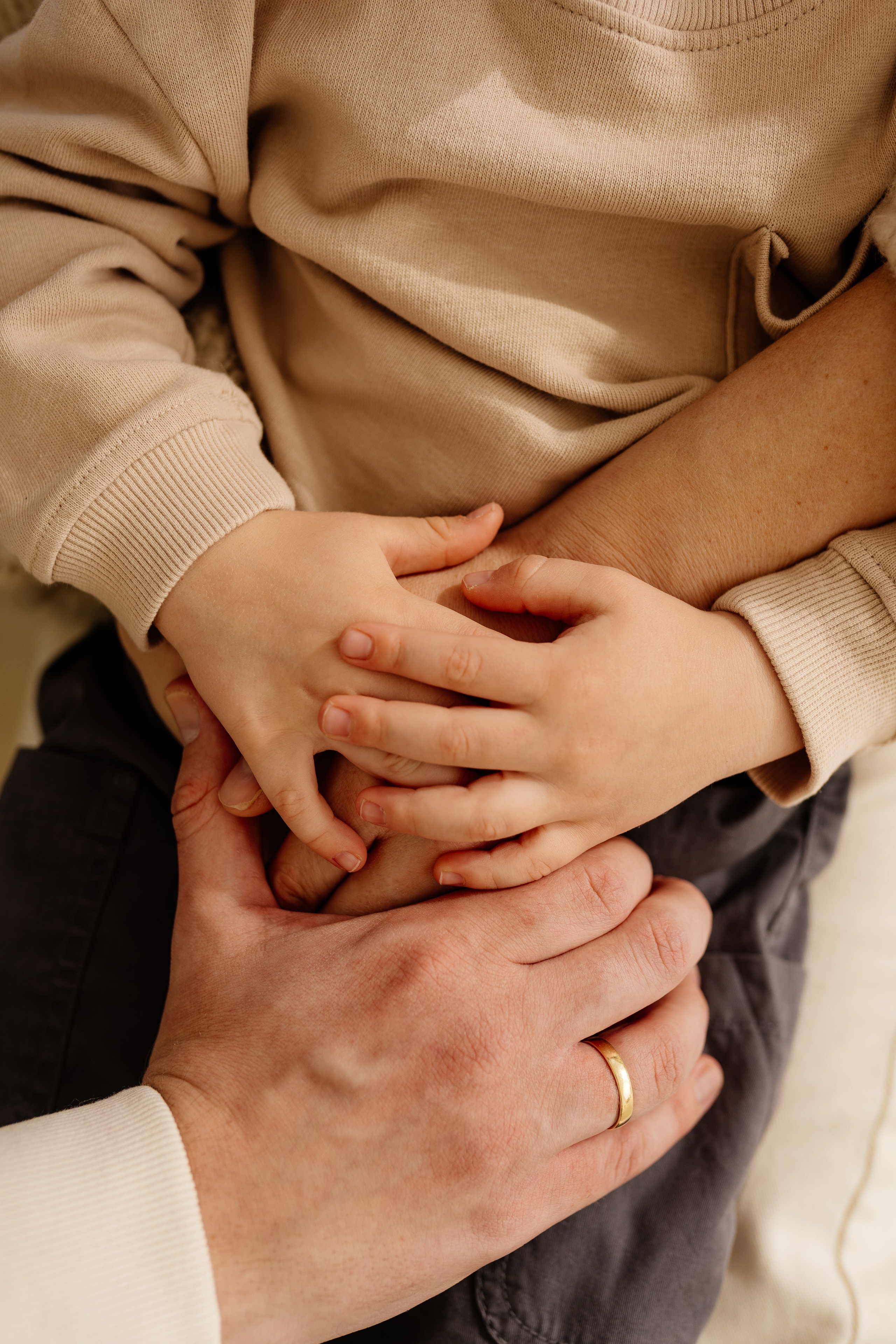 Ольга, Дмитрий и Ваня. Свадебный фотограф в Москве Анна Полушина