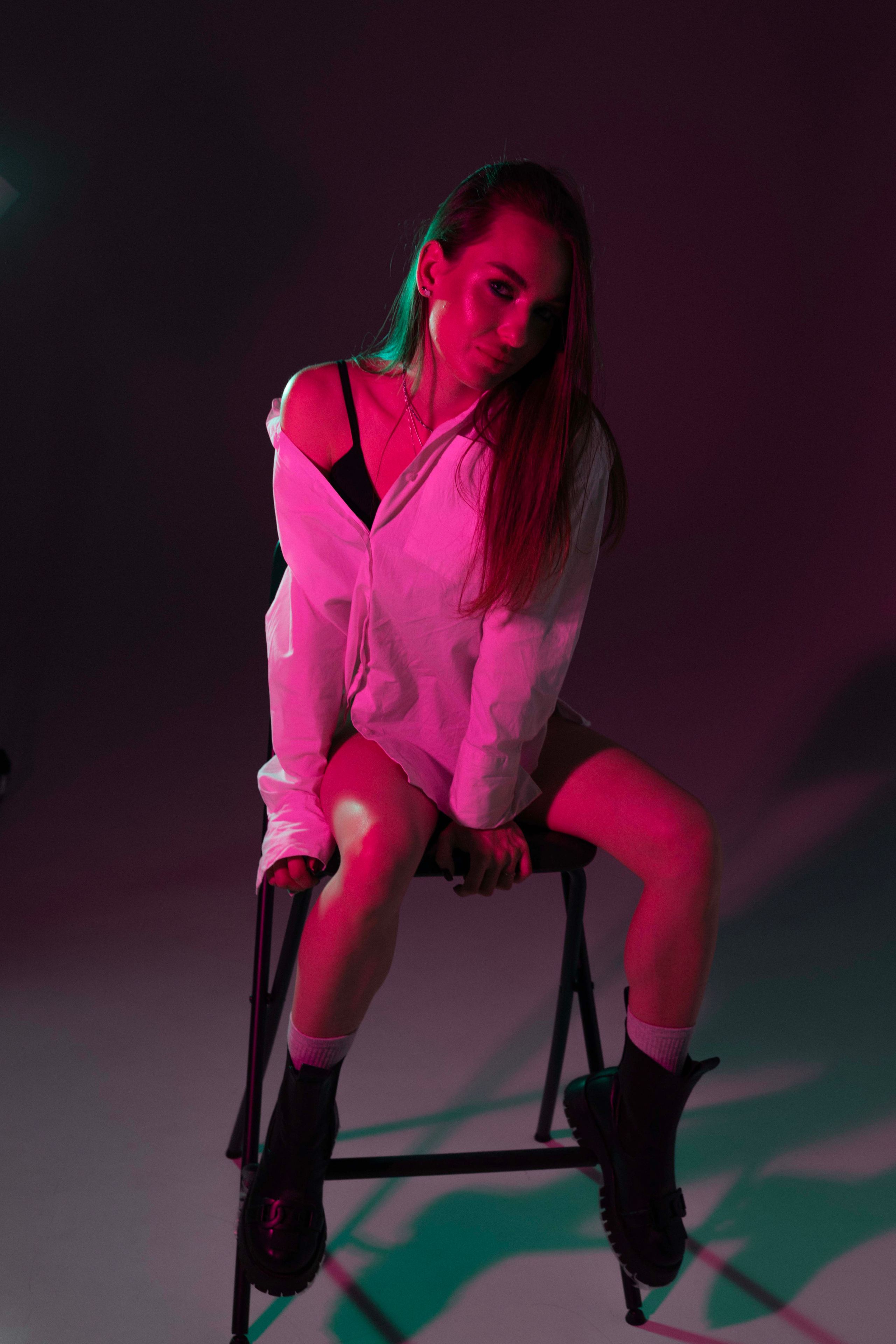 Студийная съемка в One Room для Лики. Профессиональный фотограф Максим Романов в городе Хабаровске