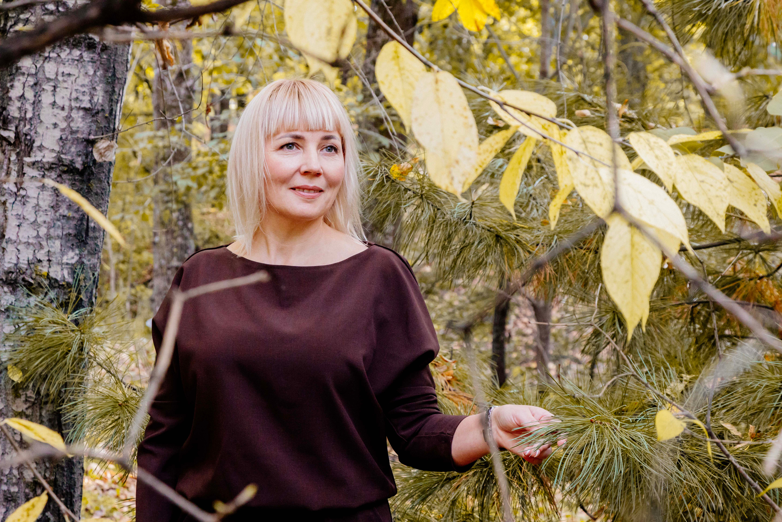 Осенняя фотосессия в парке Северном для Алёны. Профессиональный фотограф Максим Романов в городе Хабаровске
