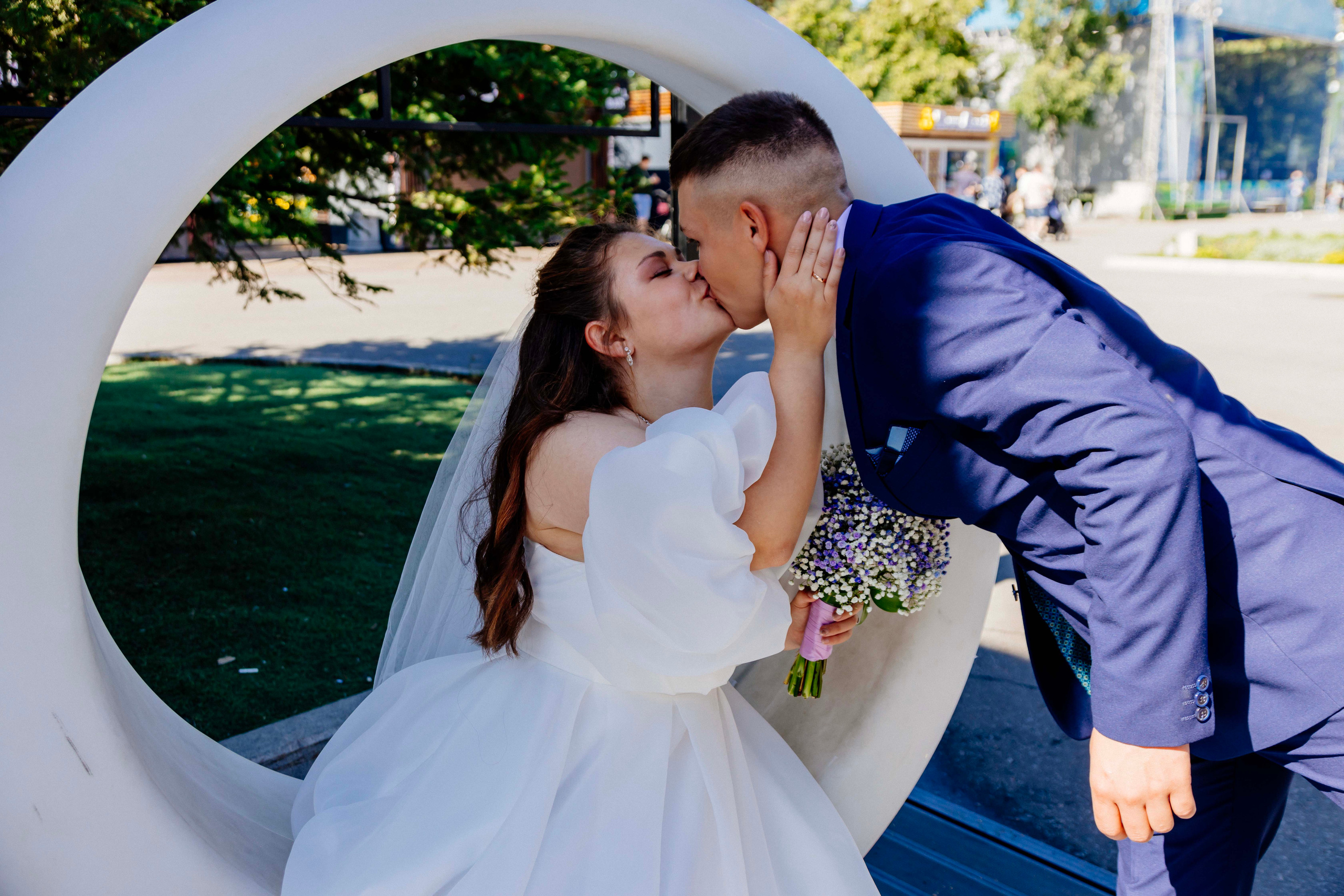 Свадебная фотосессия Лилии и Романа. Профессиональный фотограф Максим Романов в городе Хабаровске