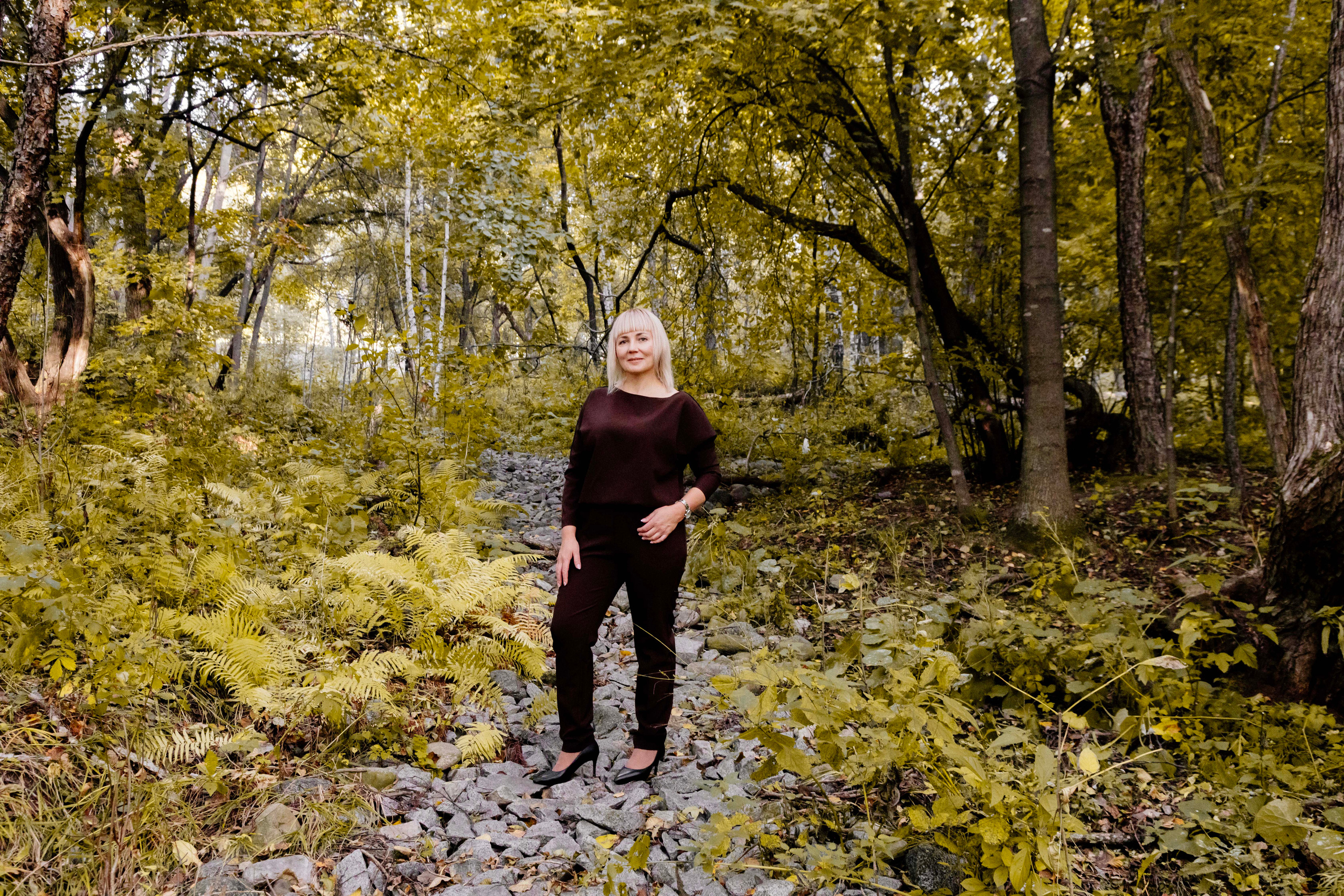 Осенняя фотосессия в парке Северном для Алёны. Профессиональный фотограф Максим Романов в городе Хабаровске