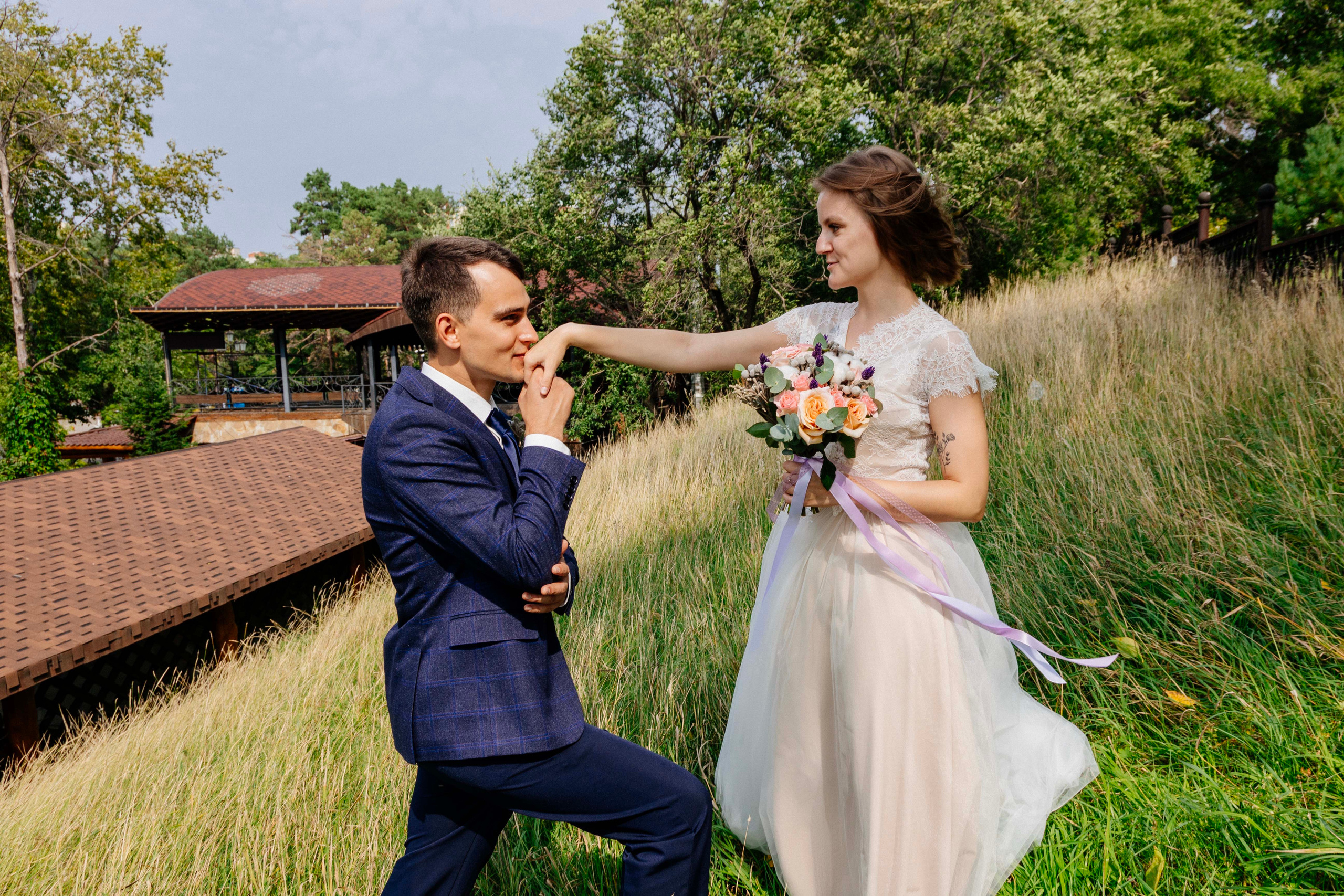 Свадебная фотосессия Марины и Константина. Профессиональный фотограф Максим Романов в городе Хабаровске