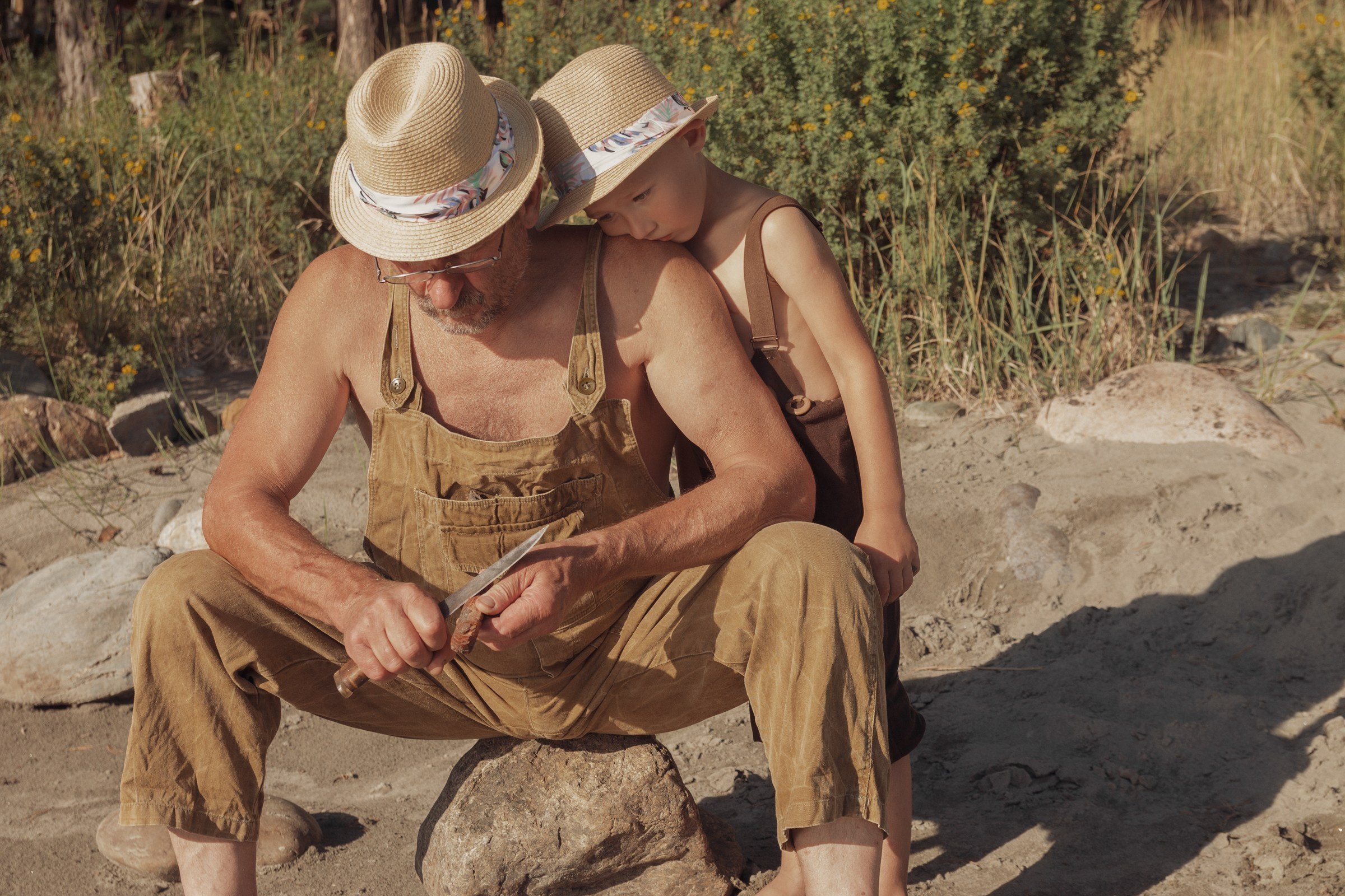 Дед и внук. Детский и семейный фотограф в Бердске и Новосибирске Дарья Гребнева