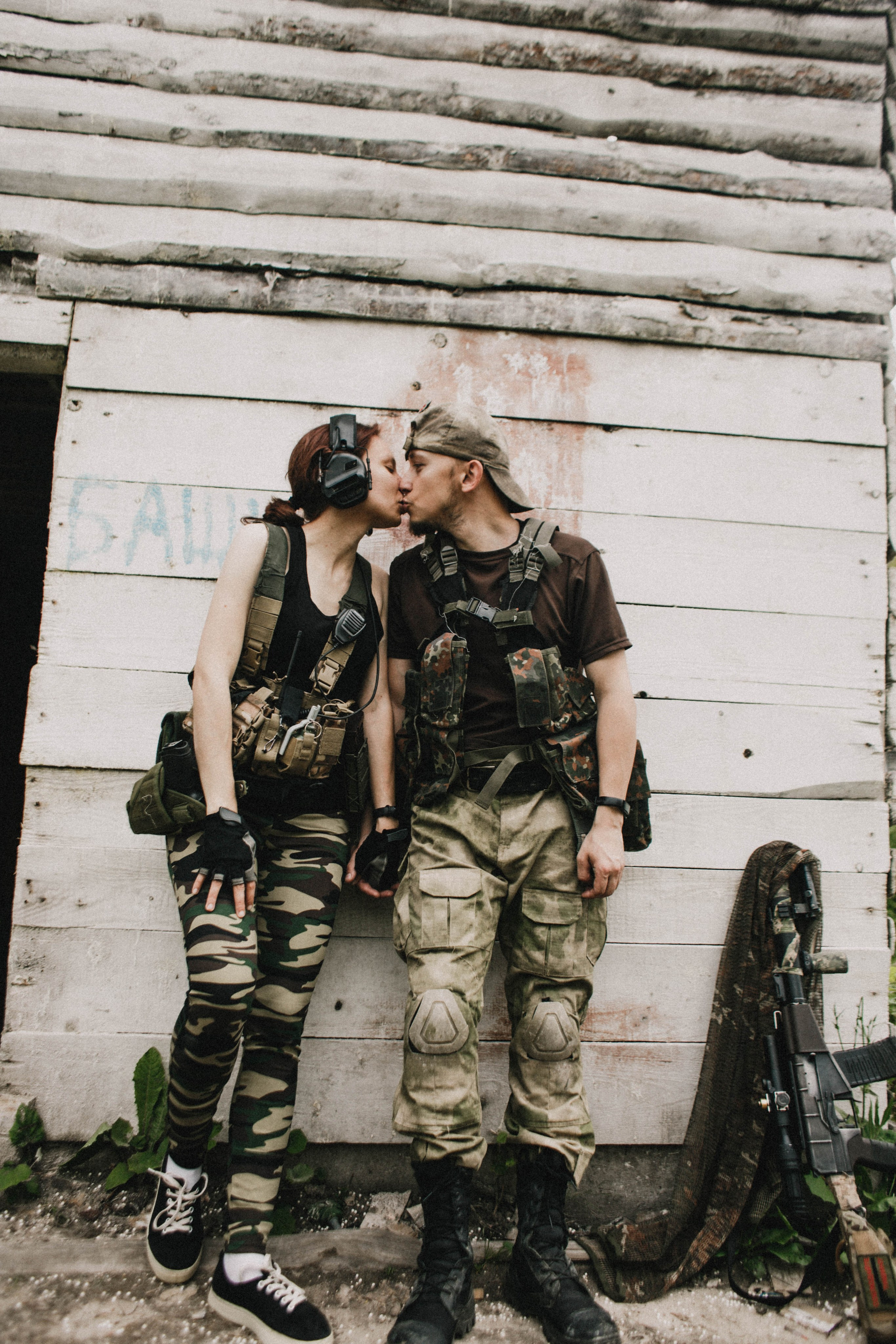 Алёна+ Артём. Страйкбол. Фотограф в Нижнем Новгороде