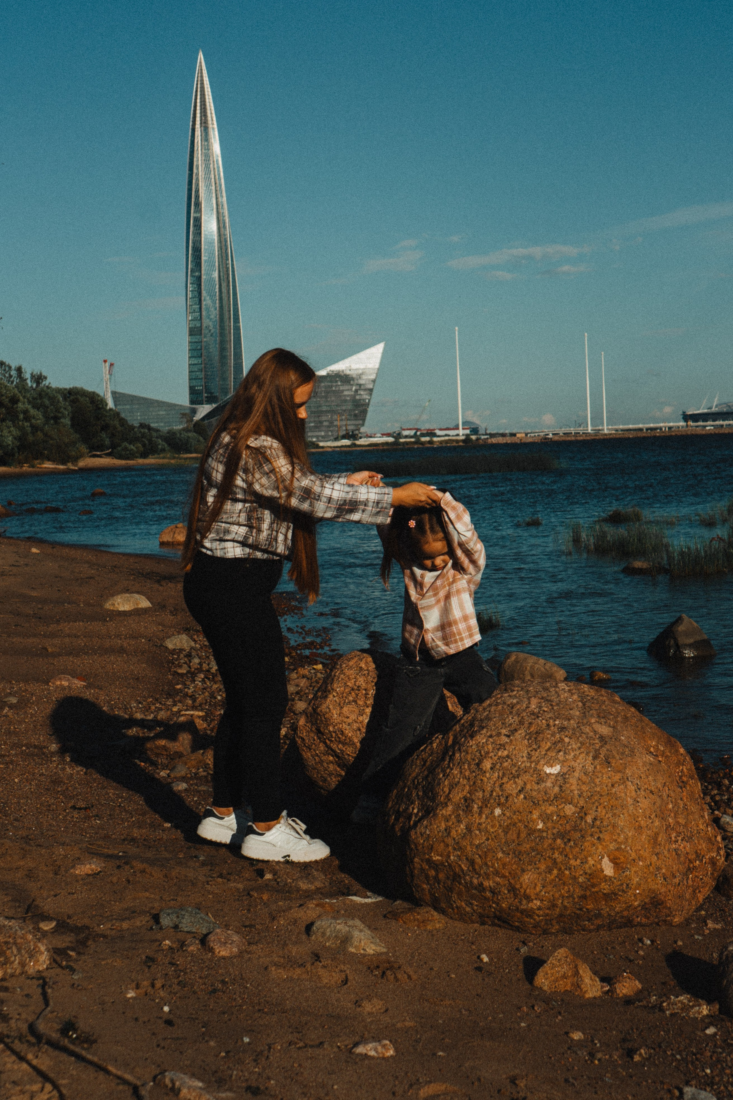 МАМА И ДОЧКА НА ФИНСКОМ ЗАЛИВЕ. Профессиональный фотограф, Санкт-Петербург — Виктория Богомолова