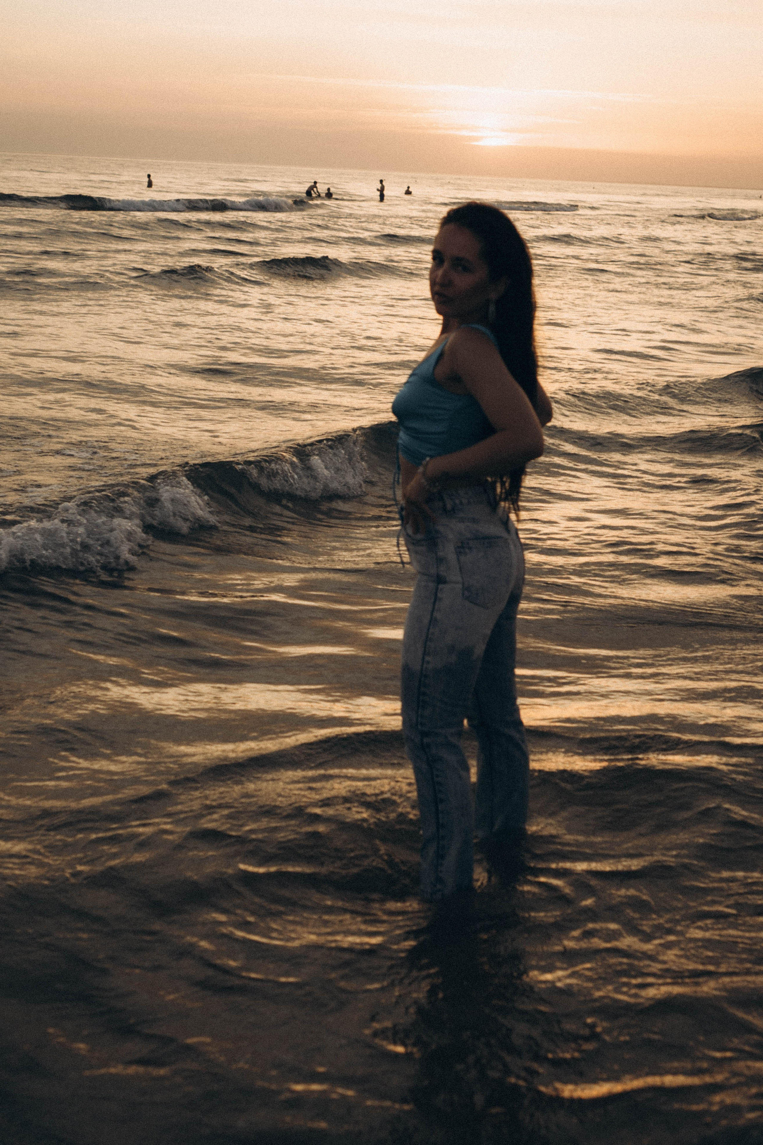 Июльский вечер на берегу черного моря. Профессиональный фотограф, Санкт-Петербург — Виктория Богомолова