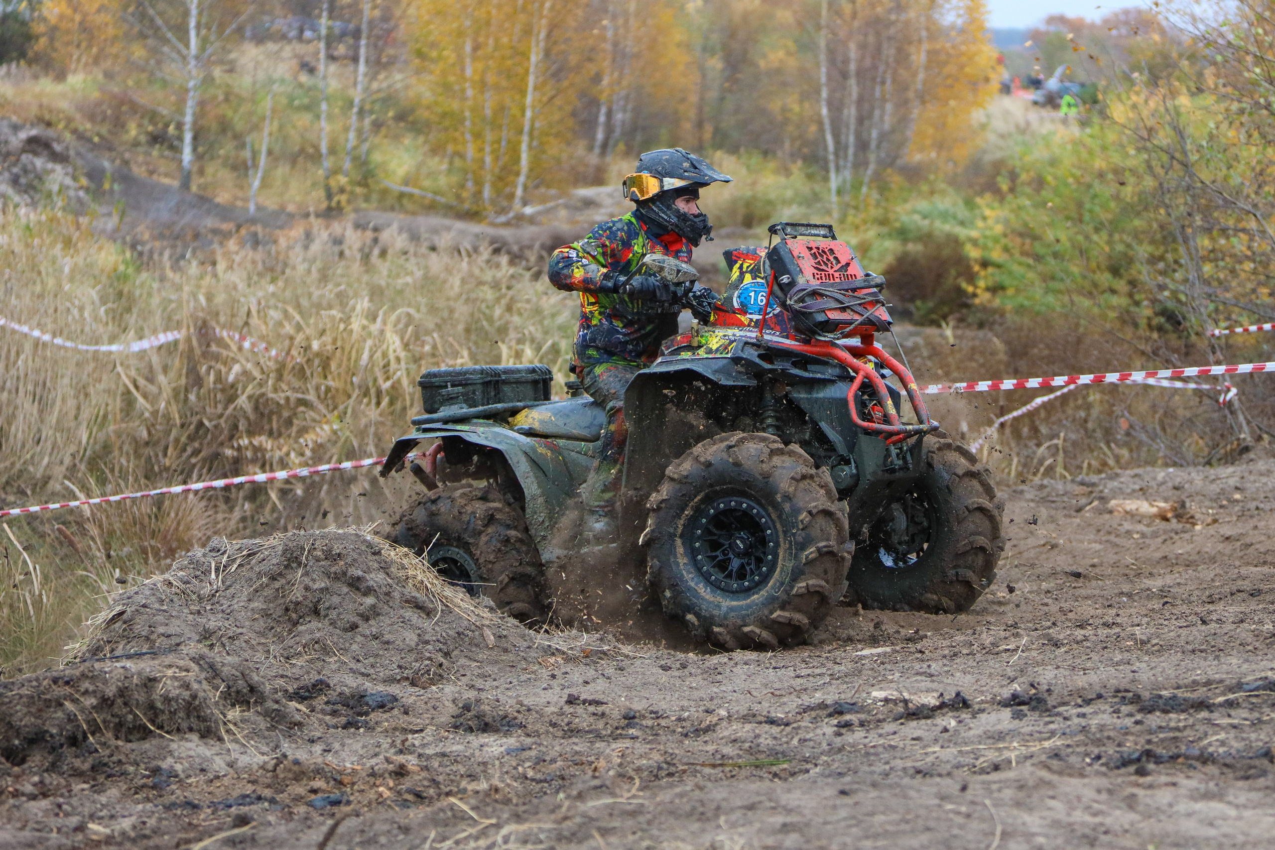 Гонки на квадроциклах Грязевое кольцо. Спортивный фотограф в Самаре