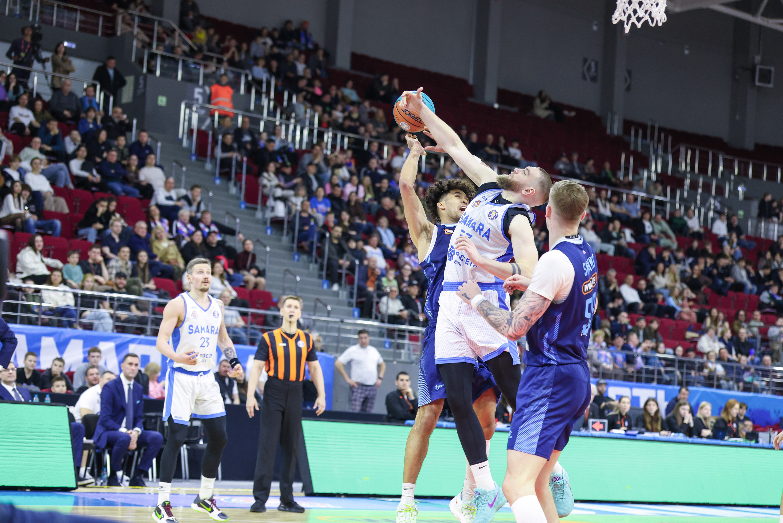 Баскетбол. Самара — Зенит. Единая лига ВТБ. Спортивный фотограф в Самаре