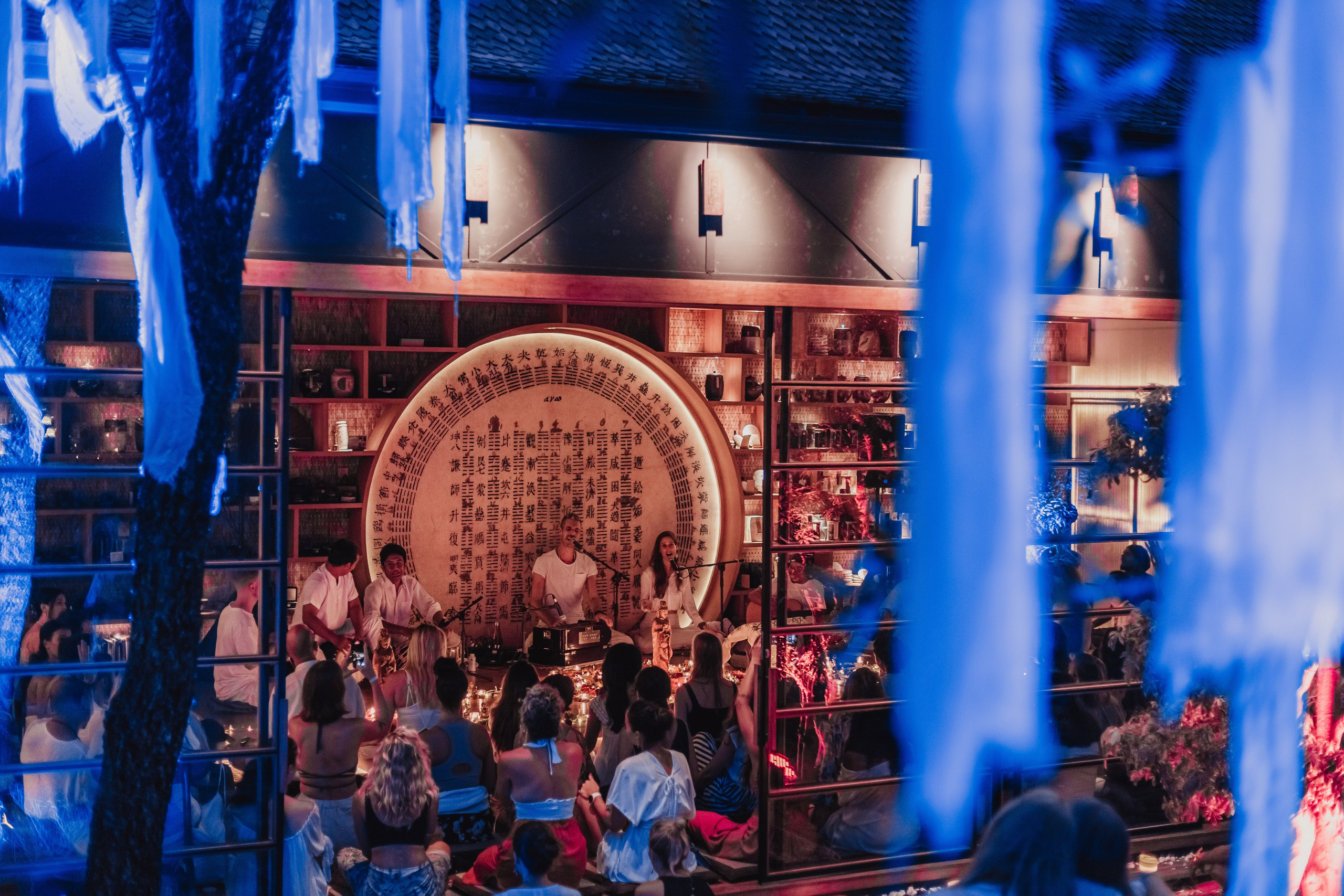 Navaratri w Bhakti Bliss at Dragon tea temple. Мариам Багдасарян