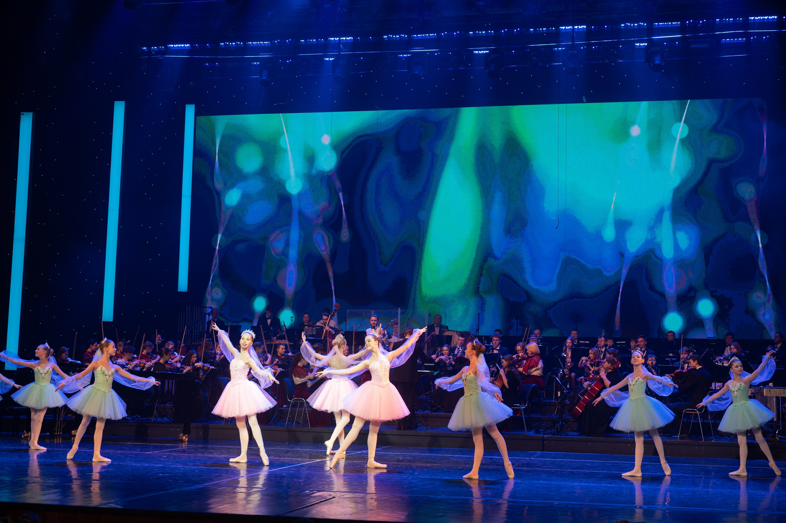 Отчетный концерт ДШИ «Гармония» «Зимняя гармония». Фотограф новорожденных, семейный детский в Тюмени Татьяна Морозова