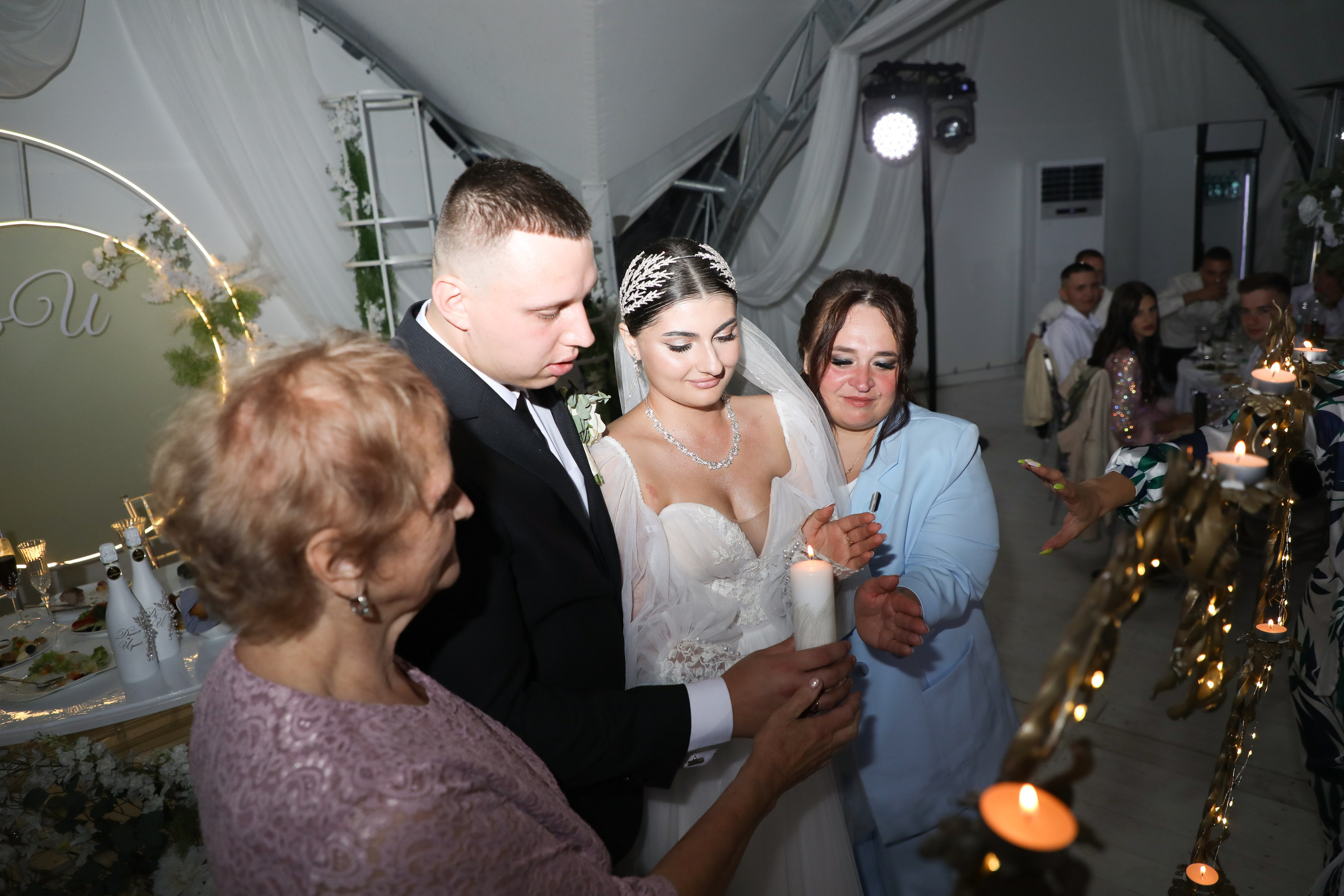 Данила и Ирина БАНКЕТ. Свадебный фотограф в Москве Анна Гусева