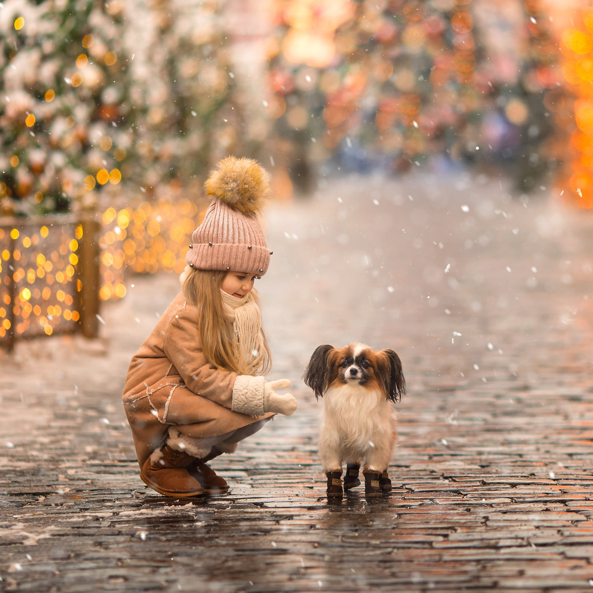 Новогодние фотосессии. Детский и семейный фотограф Елена Михайлова в Москве
