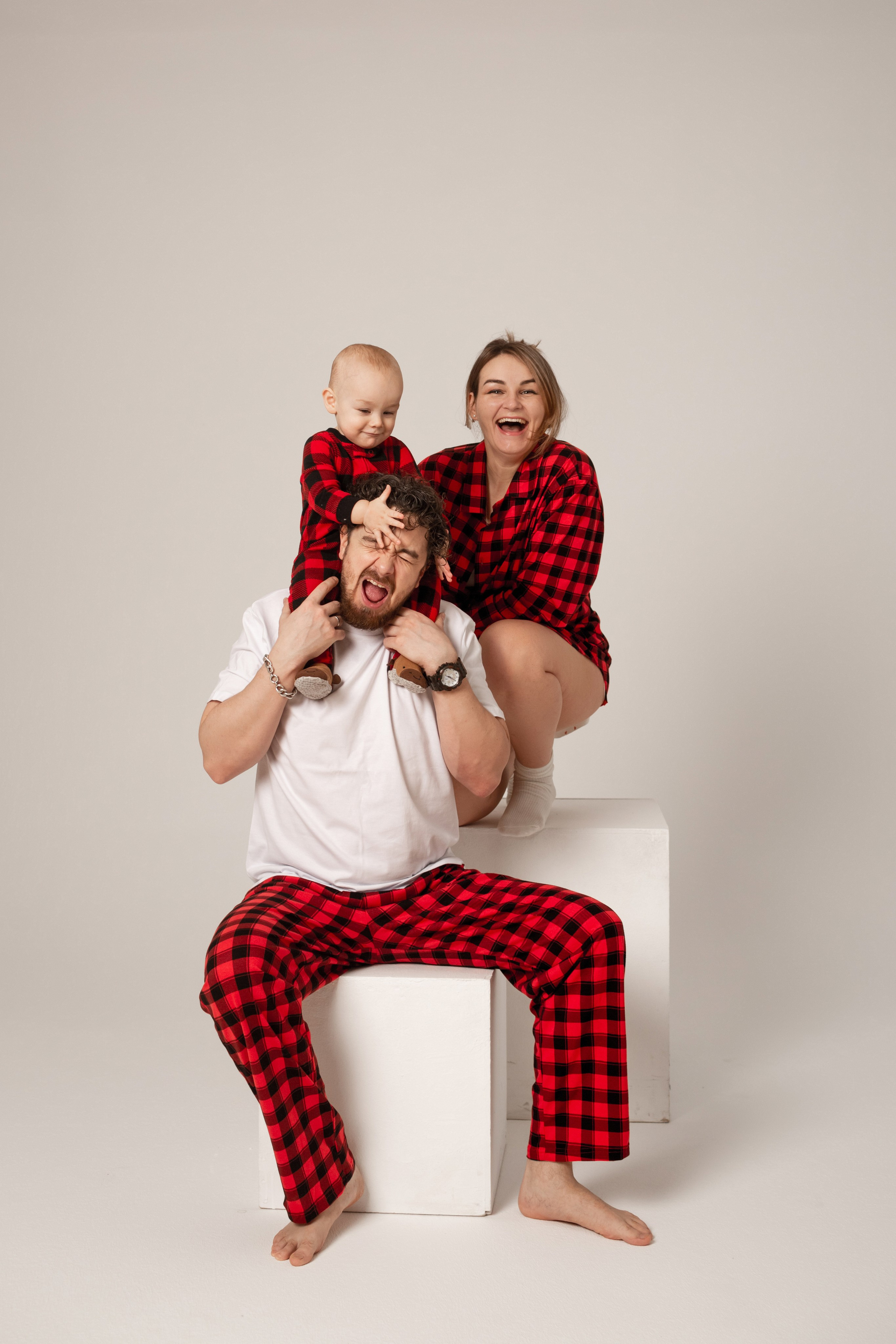 Семейная новогодняя фотосессия. Свадебный фотограф Кирилл Белый