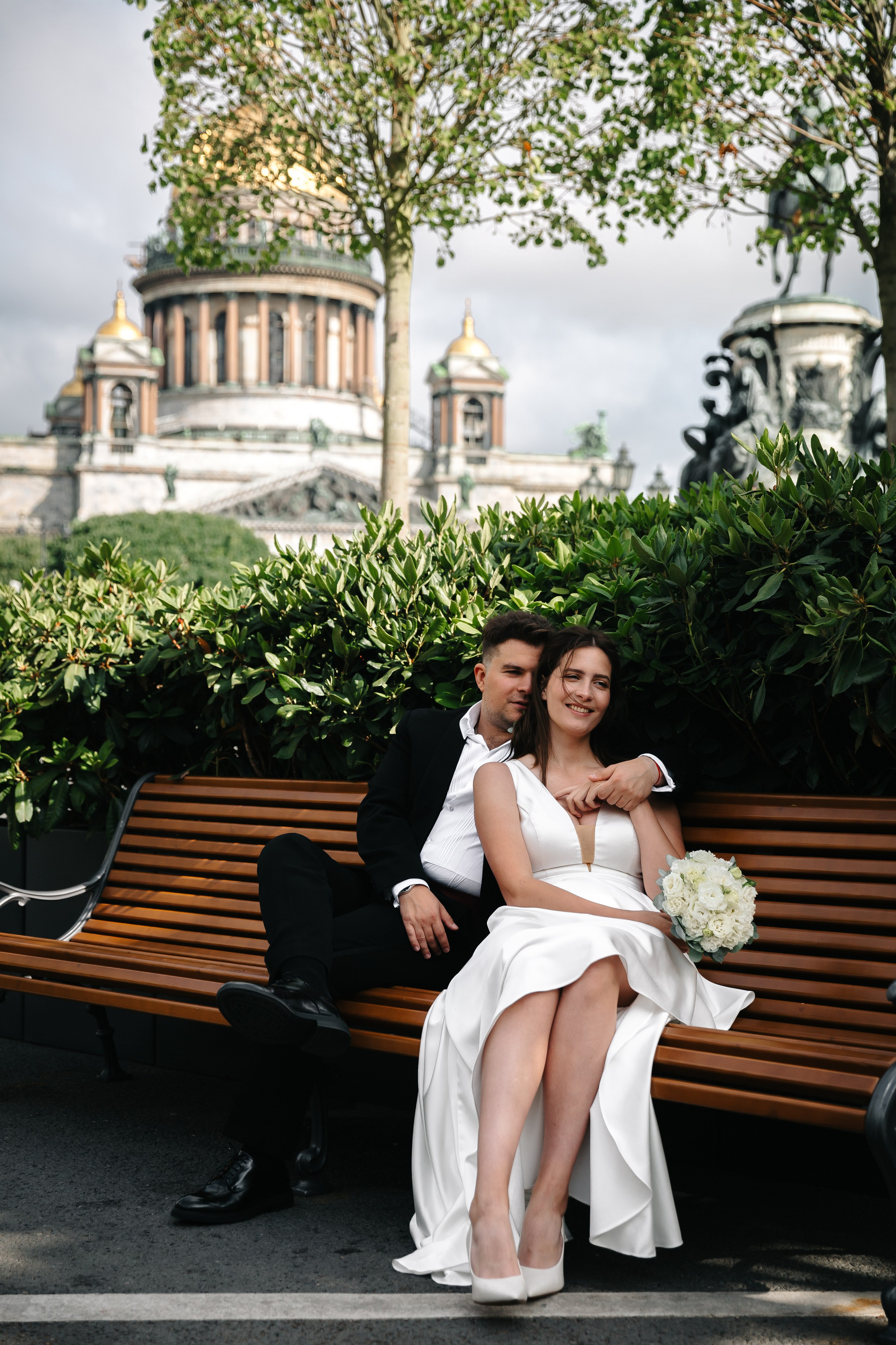 КРОНШТАДТСКИЙ ЗАГС | Август, Летний сад, Исаакий. Свадебный фотограф в Санкт-Петербурге Полина Корзухина
