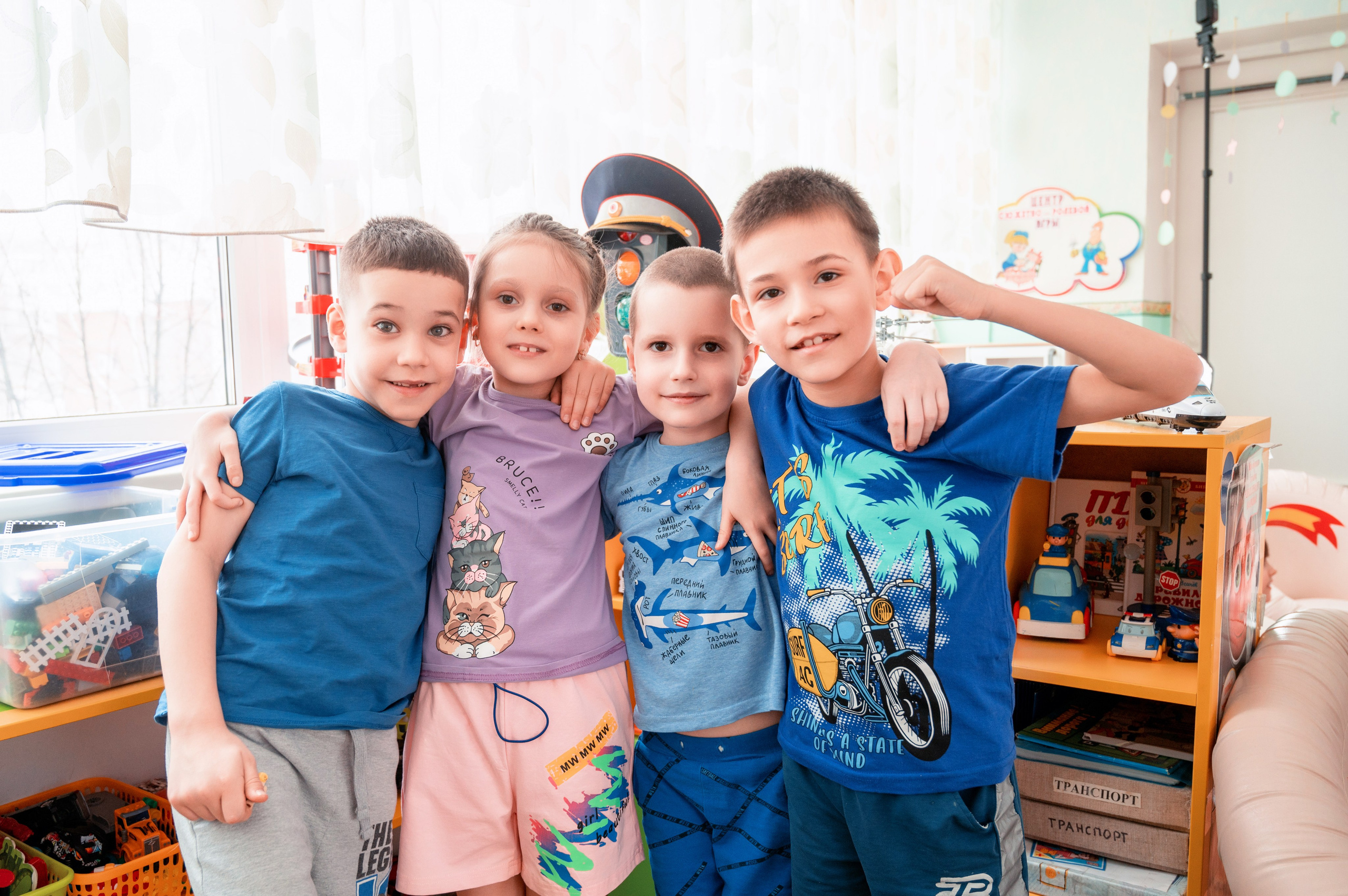 Детский сад «Улыбка», г. Мегион. Детский фотограф. «Ожившие» фото, г. Нижневартовск