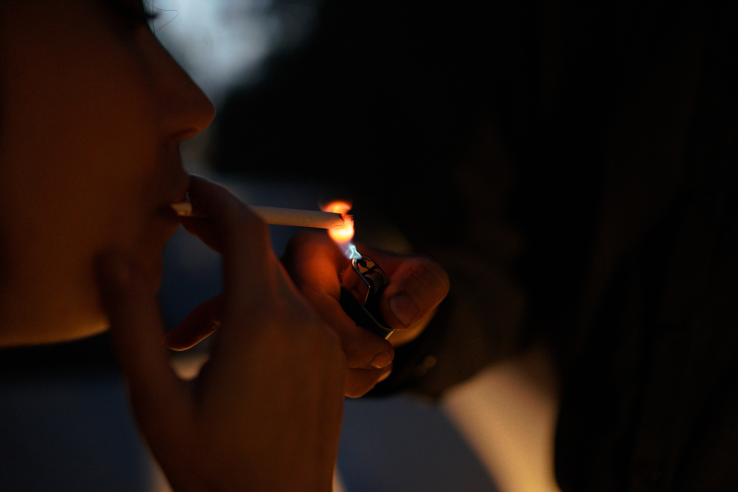 Поздний закат