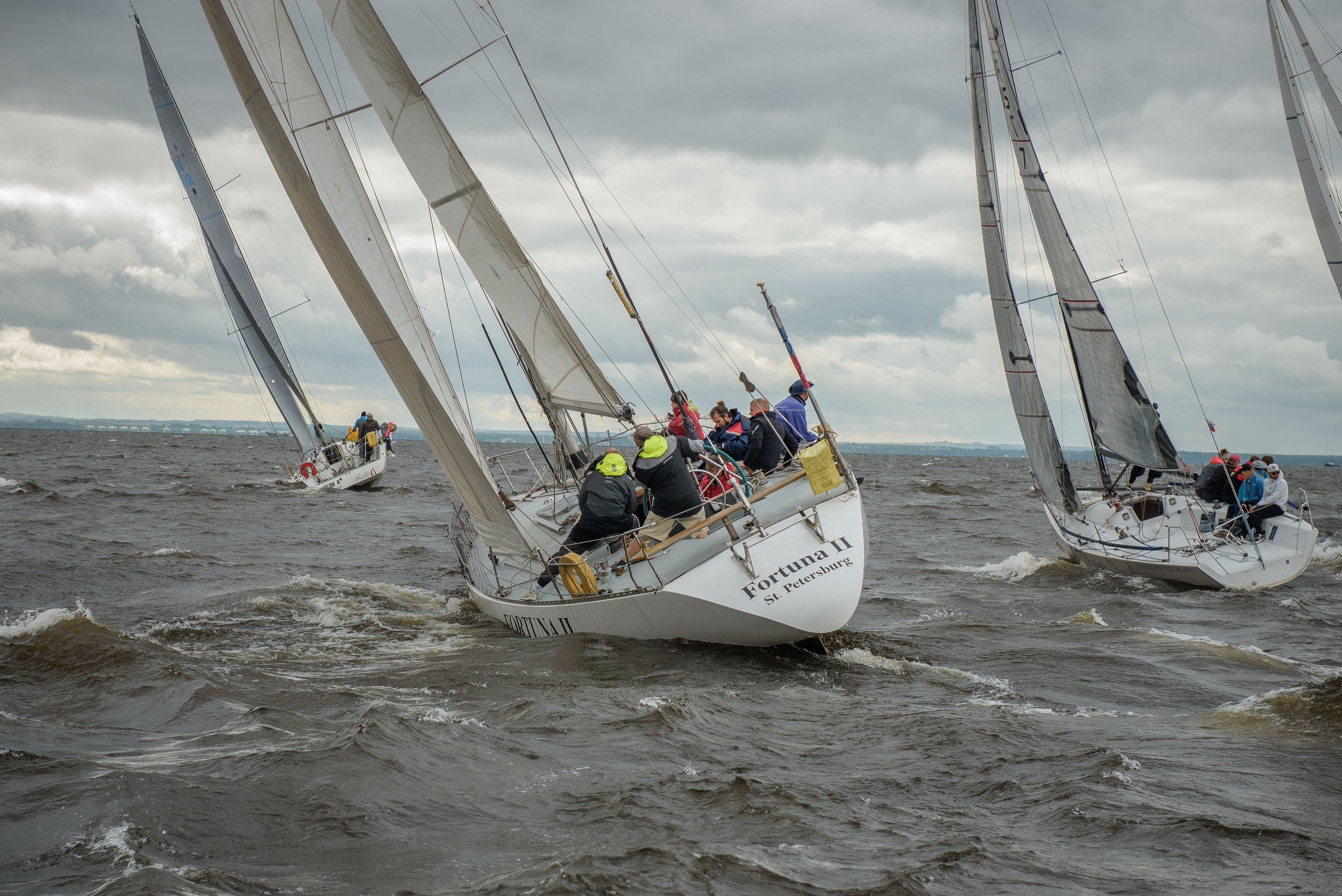 Яхтинг. Фотограф Дмитрий Потатуев