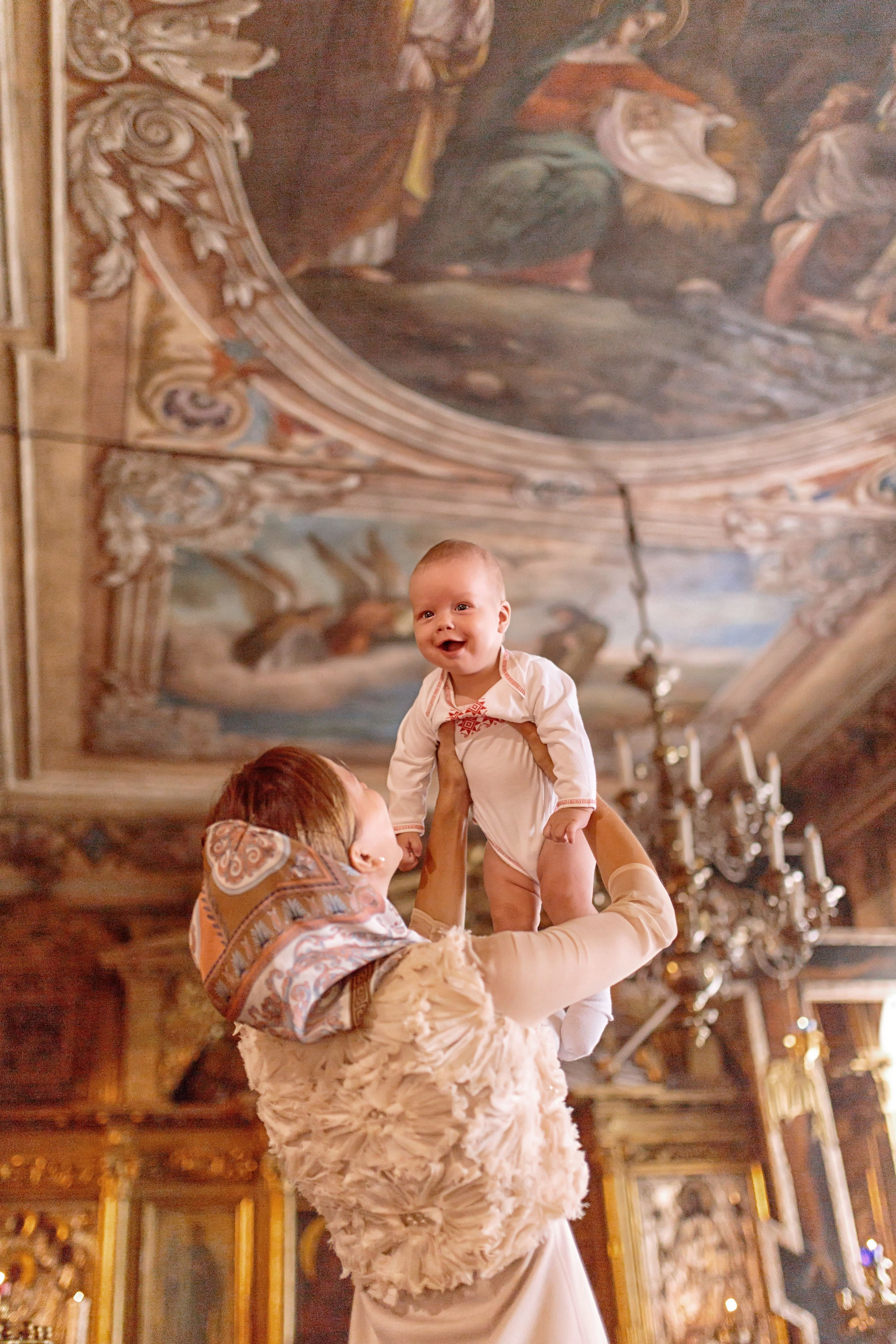 Крещение. Детский и семейный фотограф в Екатеринбурге. Студия «Сюжеты»