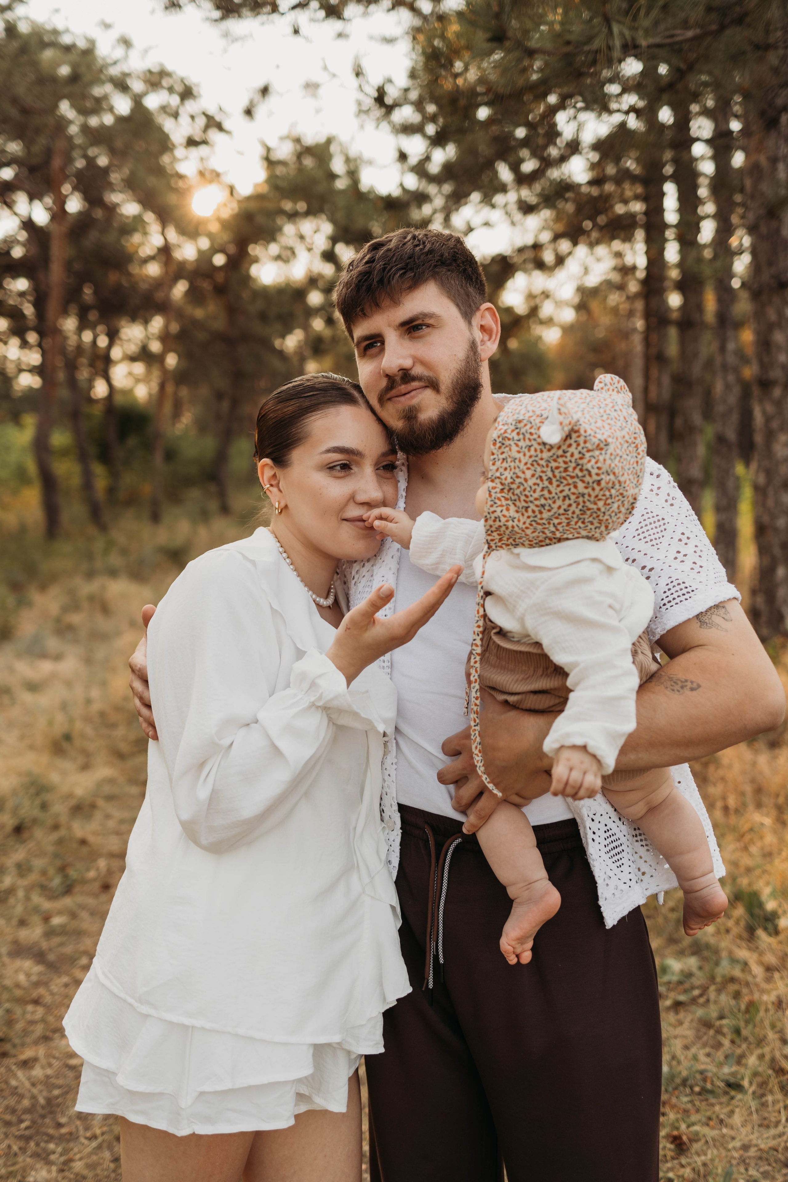 Про маленькую Аглаю и ее маму и папу. Фотограф Алевтина Матешук