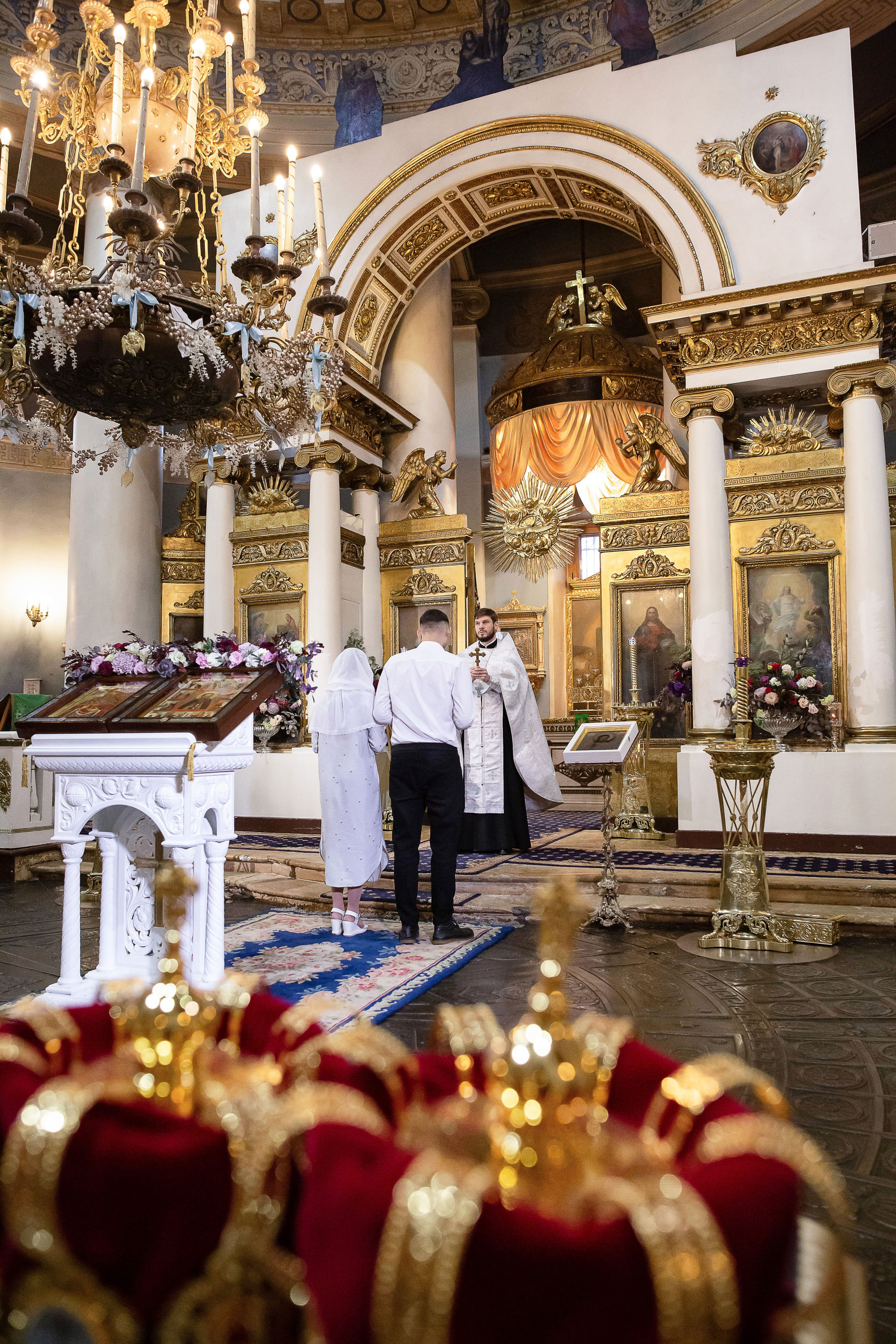 Венчание храм Всех скорбящих Радость. Семейный и детский фотограф Анна Петракова