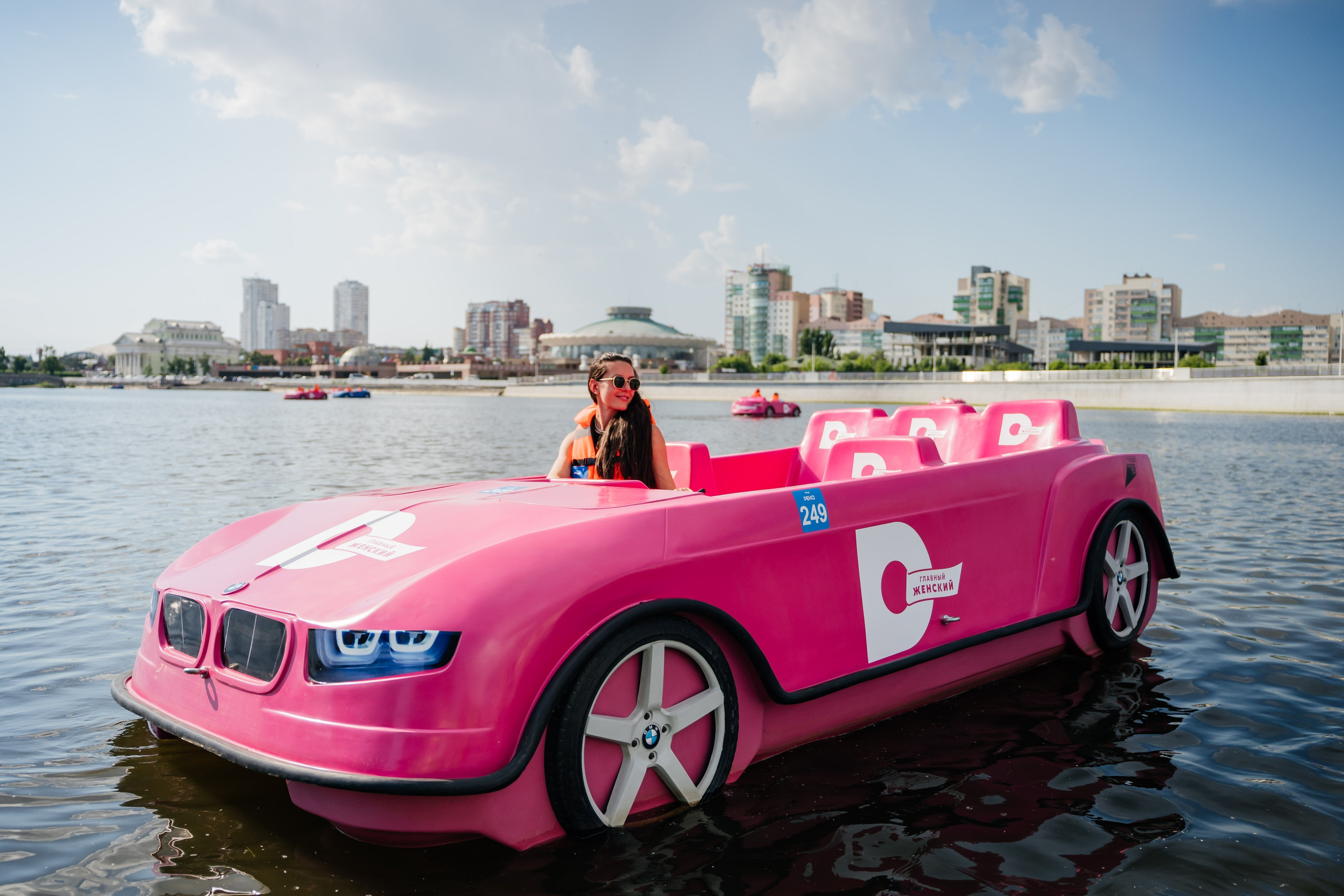 Съемка катамаранов для телеканала Домашний. Видеограф и Фотограф в Челябинске Ксения и Владимир Рюмины