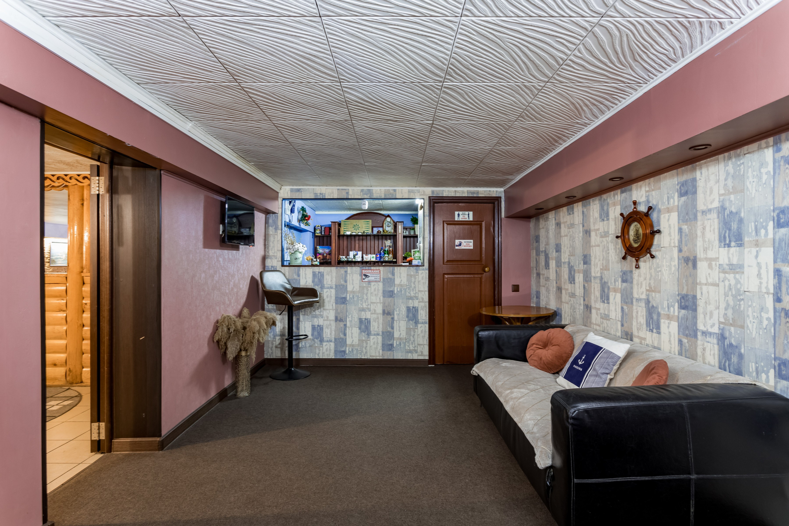 Фотосессия для сауны Маяк на Поречной улице. Интерьеры, Контент, Портреты | Фотограф в Москве Дани Терно