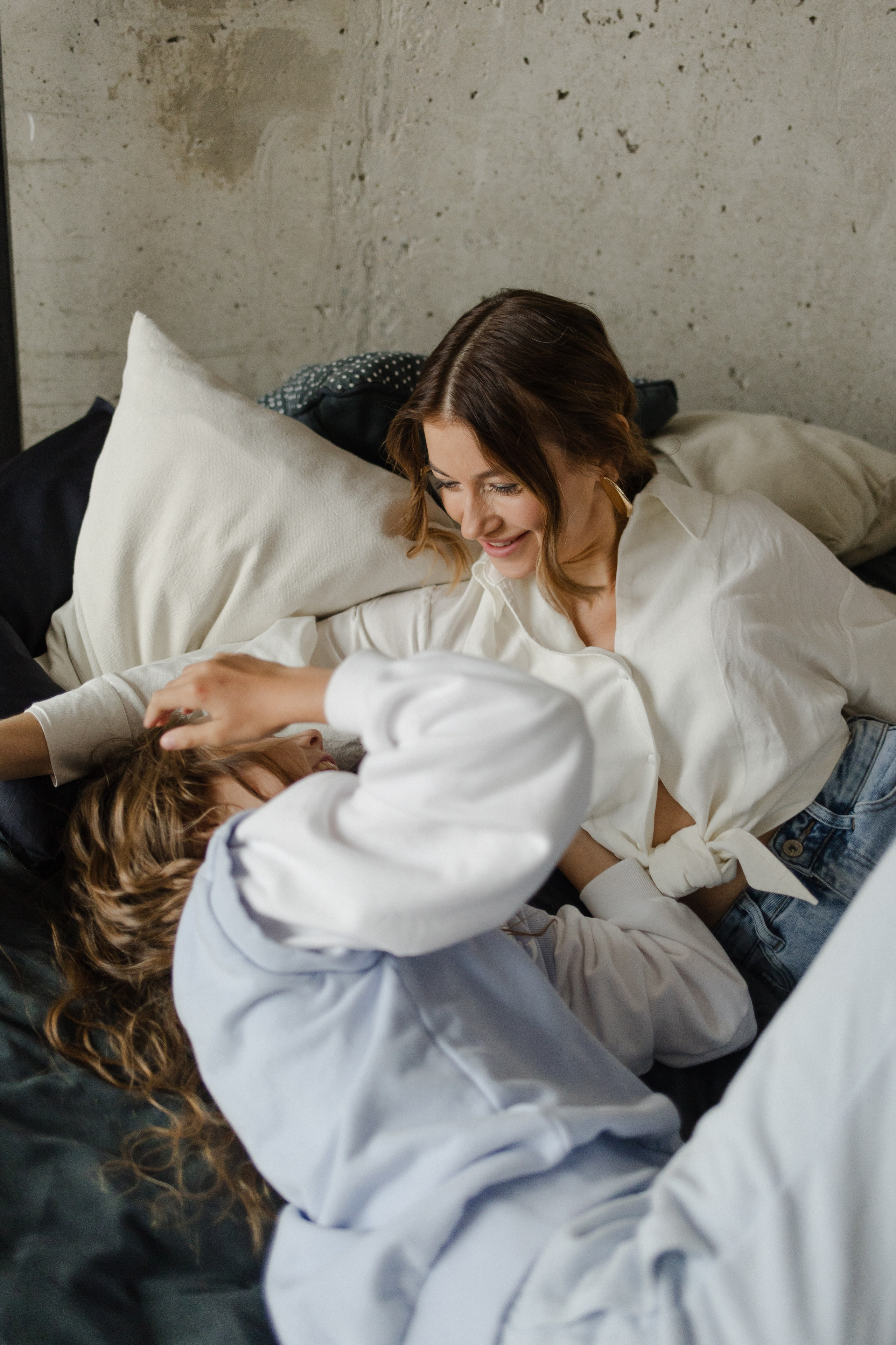 Катя с семьей. Семейный и детский фотограф в Москве Кузьмина Мария