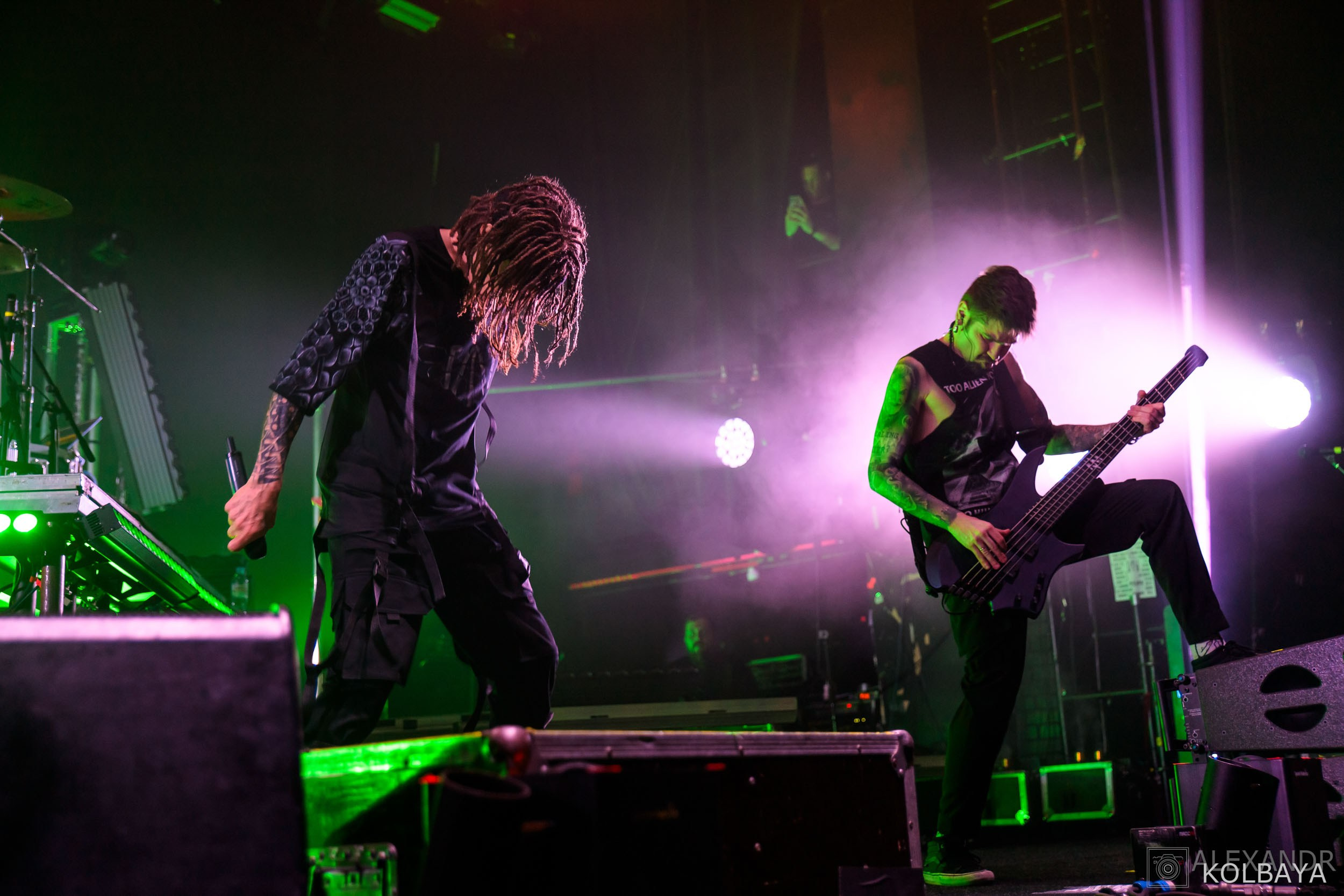 Концерт группы СЛОТ в клубе BASE. Концертный и театральный репортажный фотограф в Москве Александр Колбая