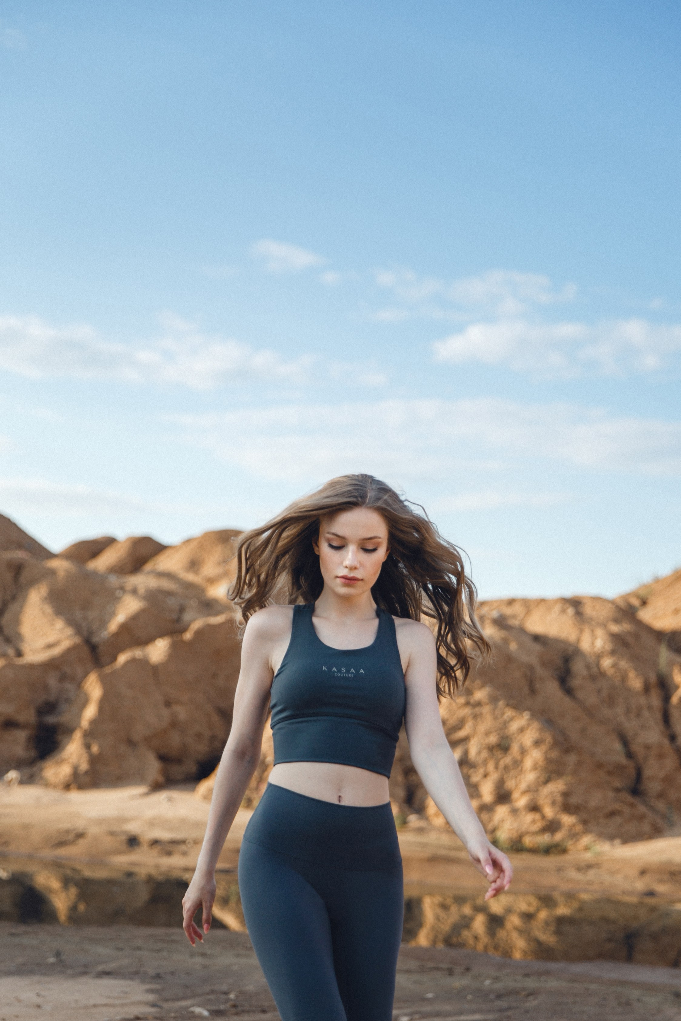 Рекламная съемка спортивной одежды Kasaa Couture — фотограф одежды в Москве