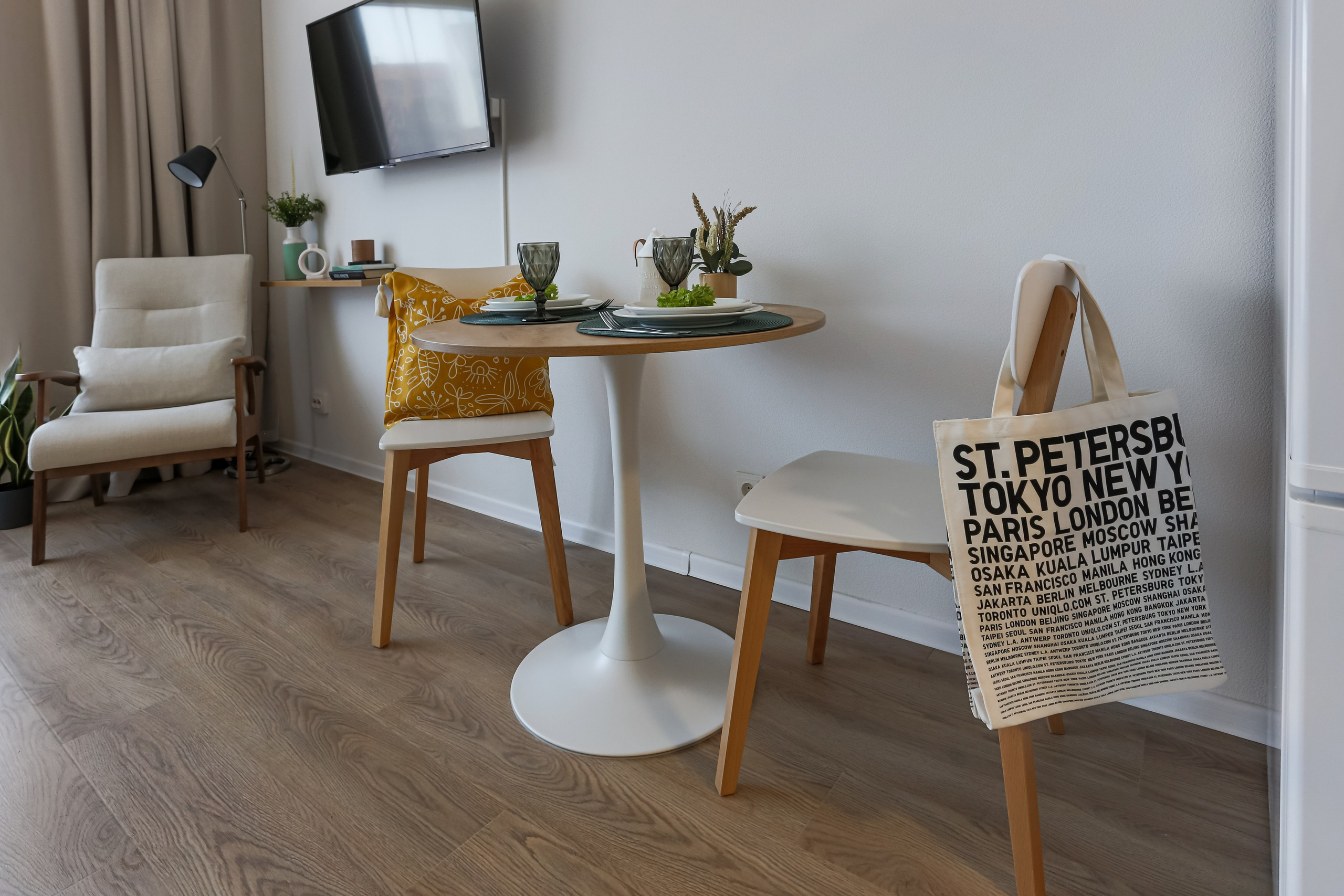 Интерьерная съёмка. Екатерина Хамзина