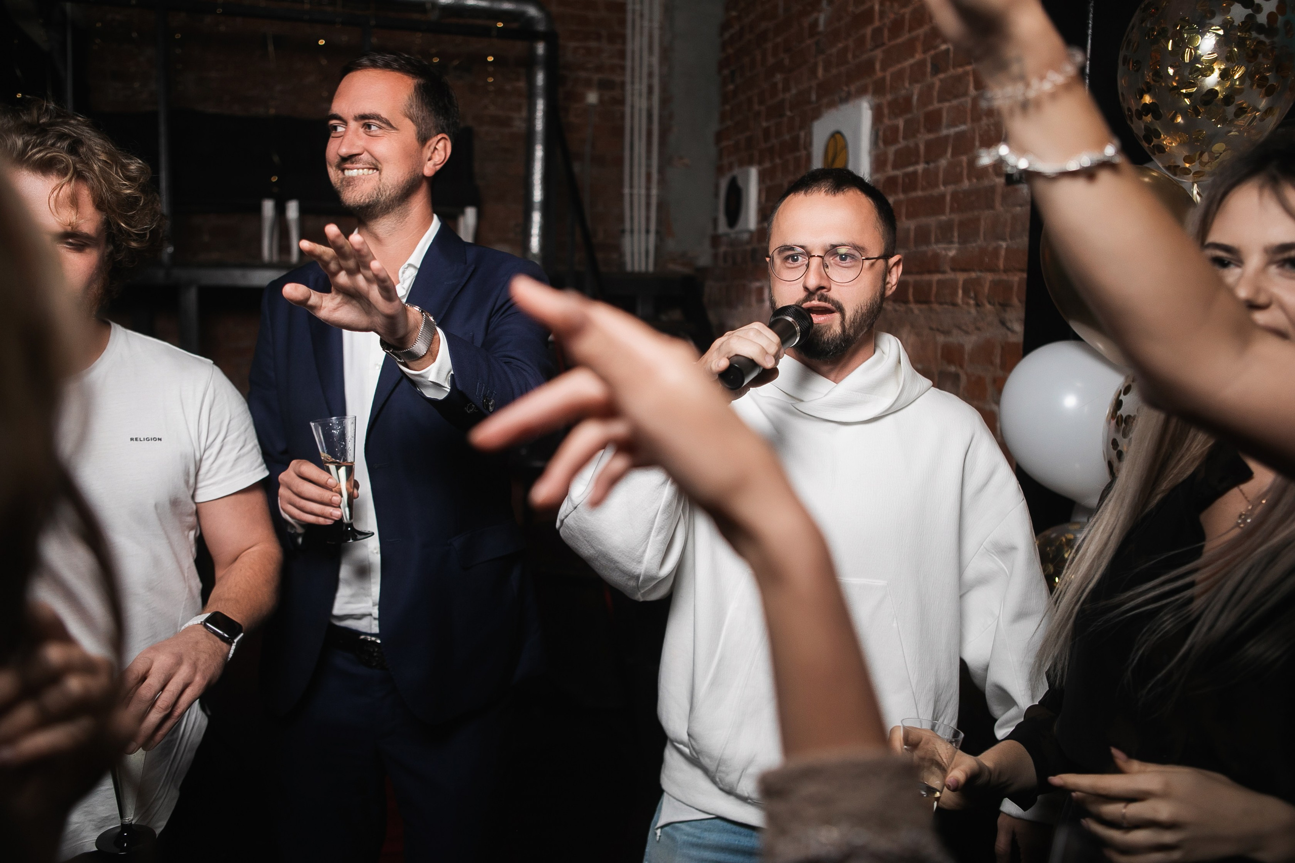 День рождения В тёмном лофте. Фотограф в Москве Дмитрий Жарков