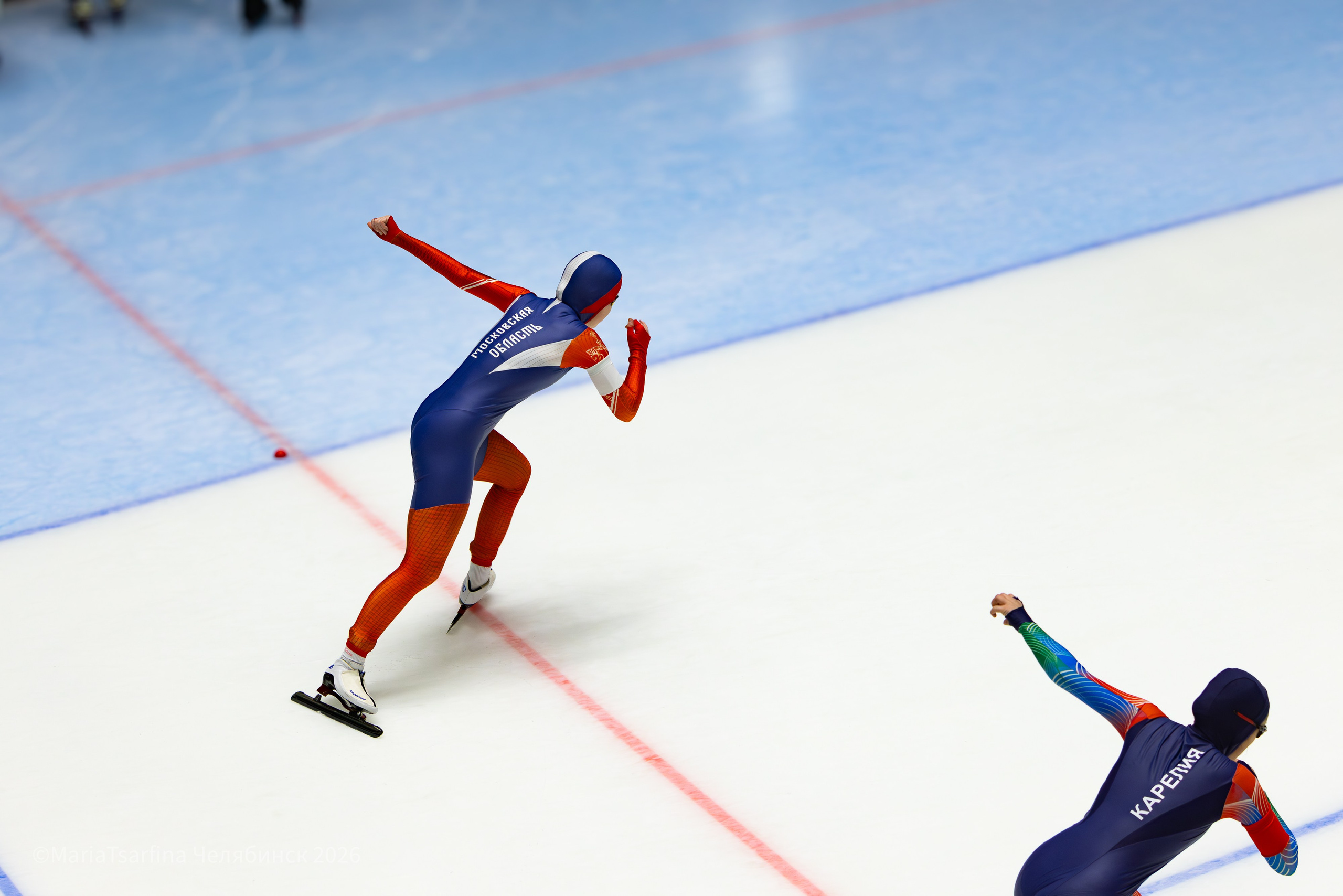 Конькобежный спорт. Спортивная съемка Мария Царфати