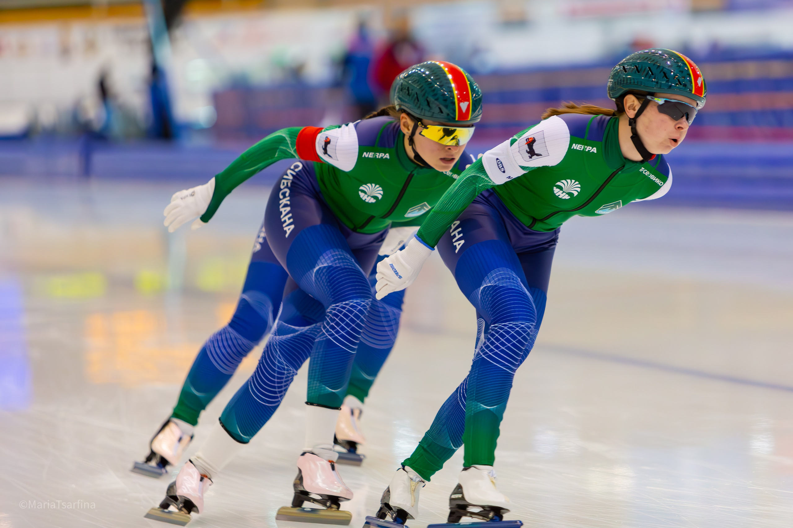 Конькобежный спорт. Спортивная съемка Мария Царфати