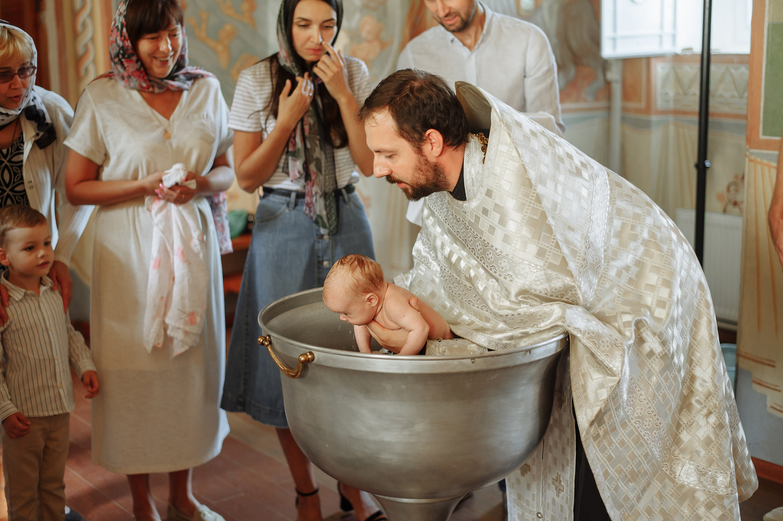 Крестины Насти и Василисы. Свадебный и семейный фотограф в Сергиевом Посаде, Москве и Московской