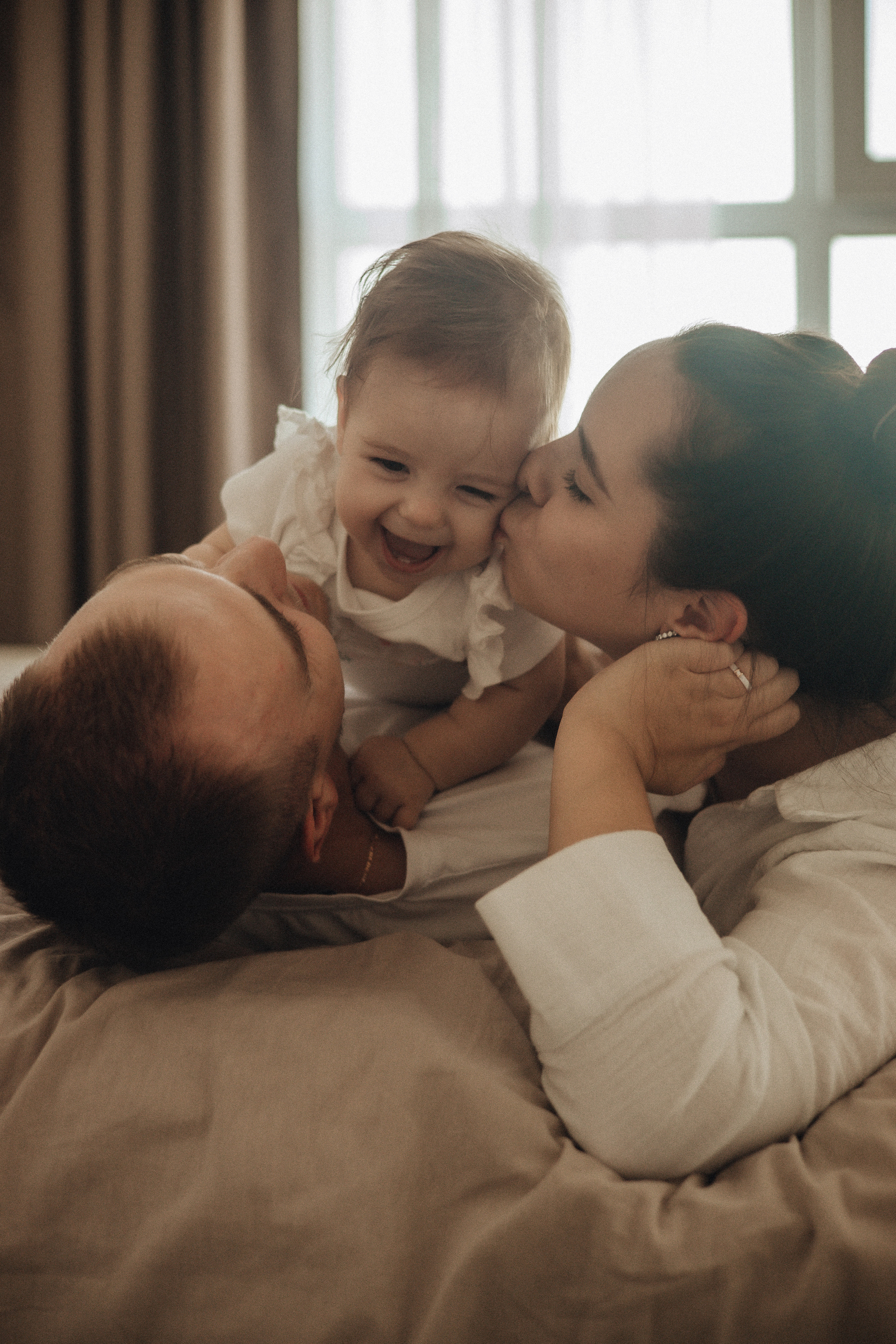 Дома так уютно втроем. Фотограф Новосибирск