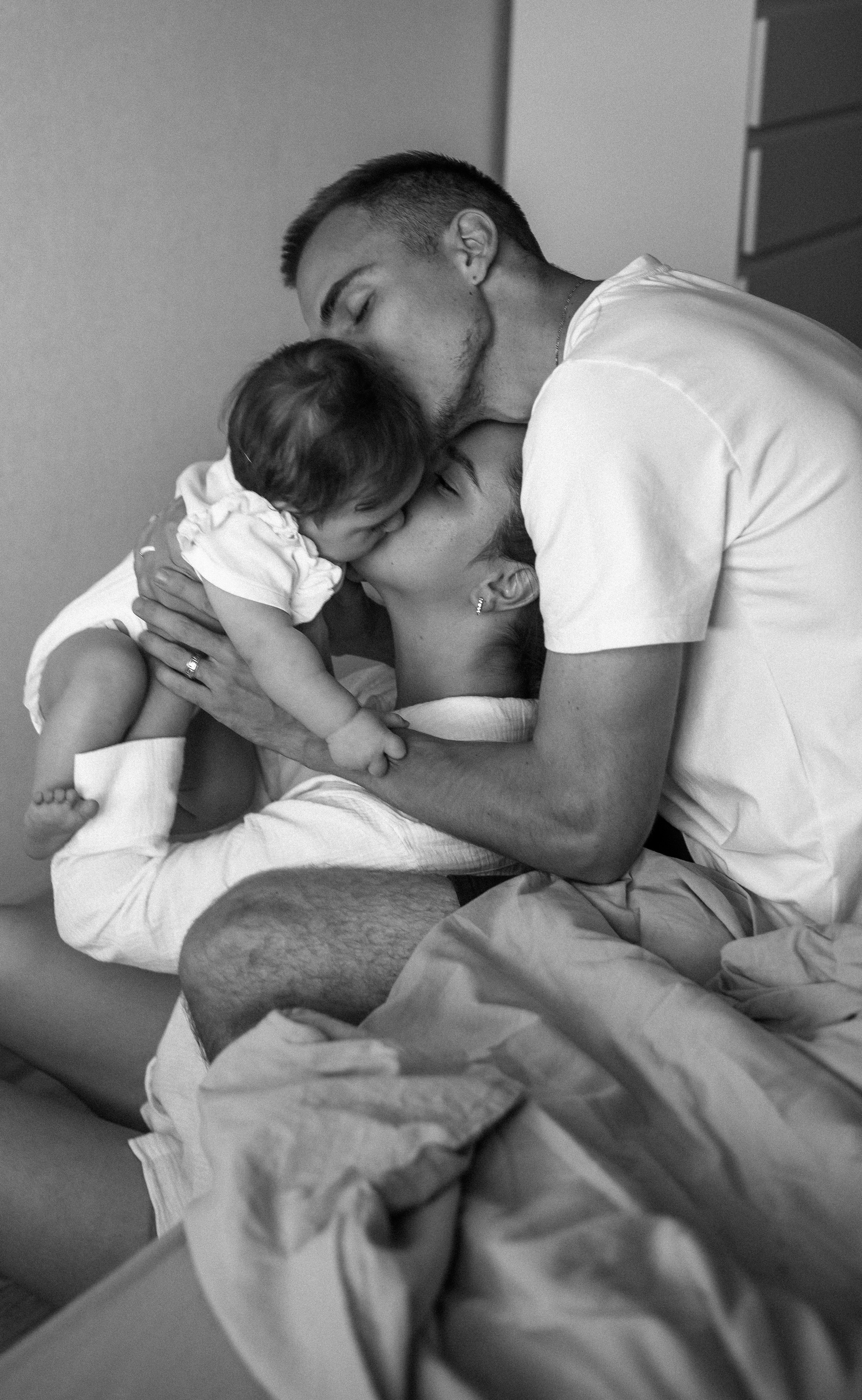 Дома так уютно втроем. Фотограф Новосибирск