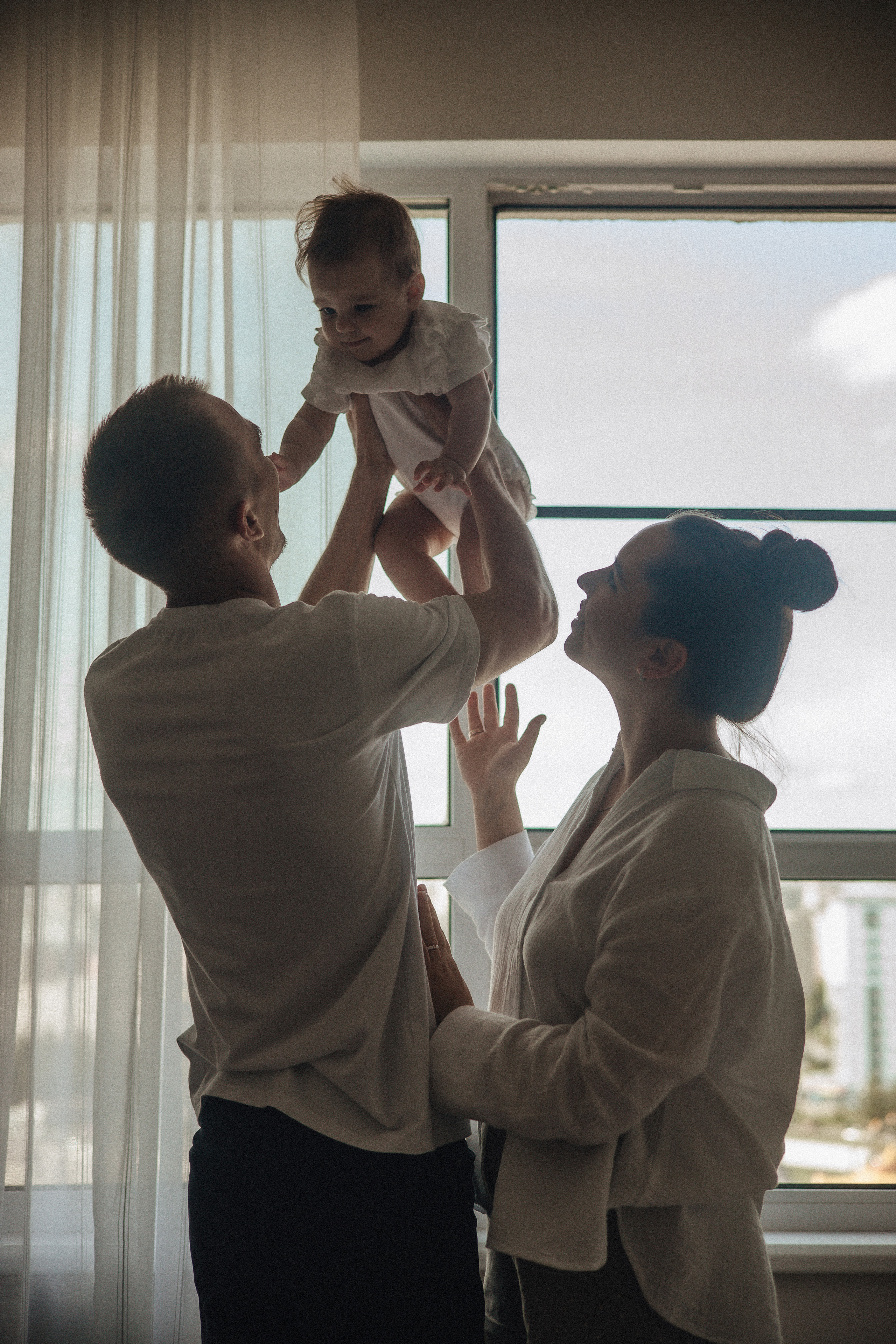 Дома так уютно втроем. Фотограф Новосибирск