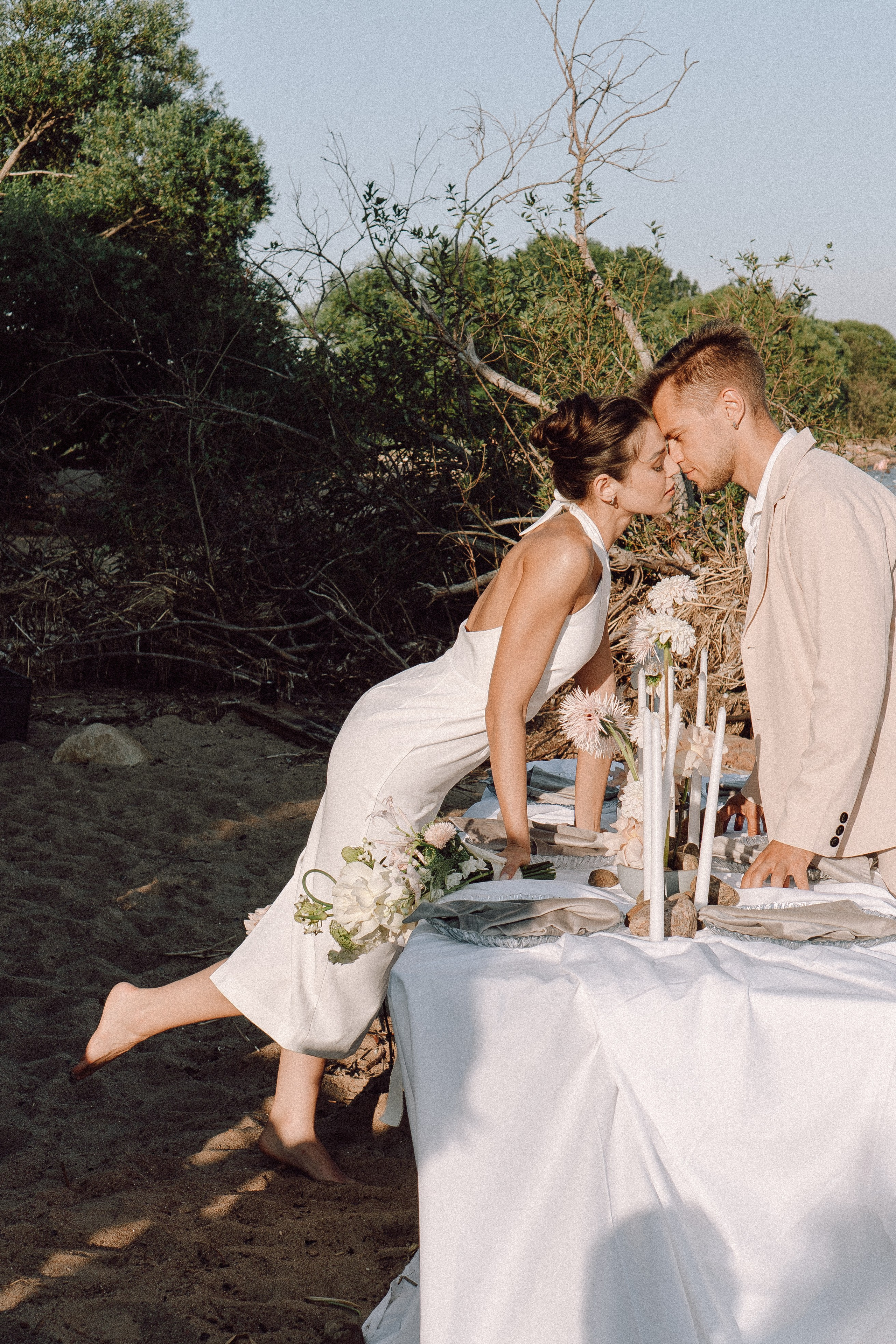 СВАДЕБНАЯ ФОТОСЕССИЯ ВЫЕЗДНОЙ ЦЕРЕМОНИИ (ФИНСКИЙ ЗАЛИВ). Профессиональный фотограф, Санкт-Петербург — Виктория Богомолова